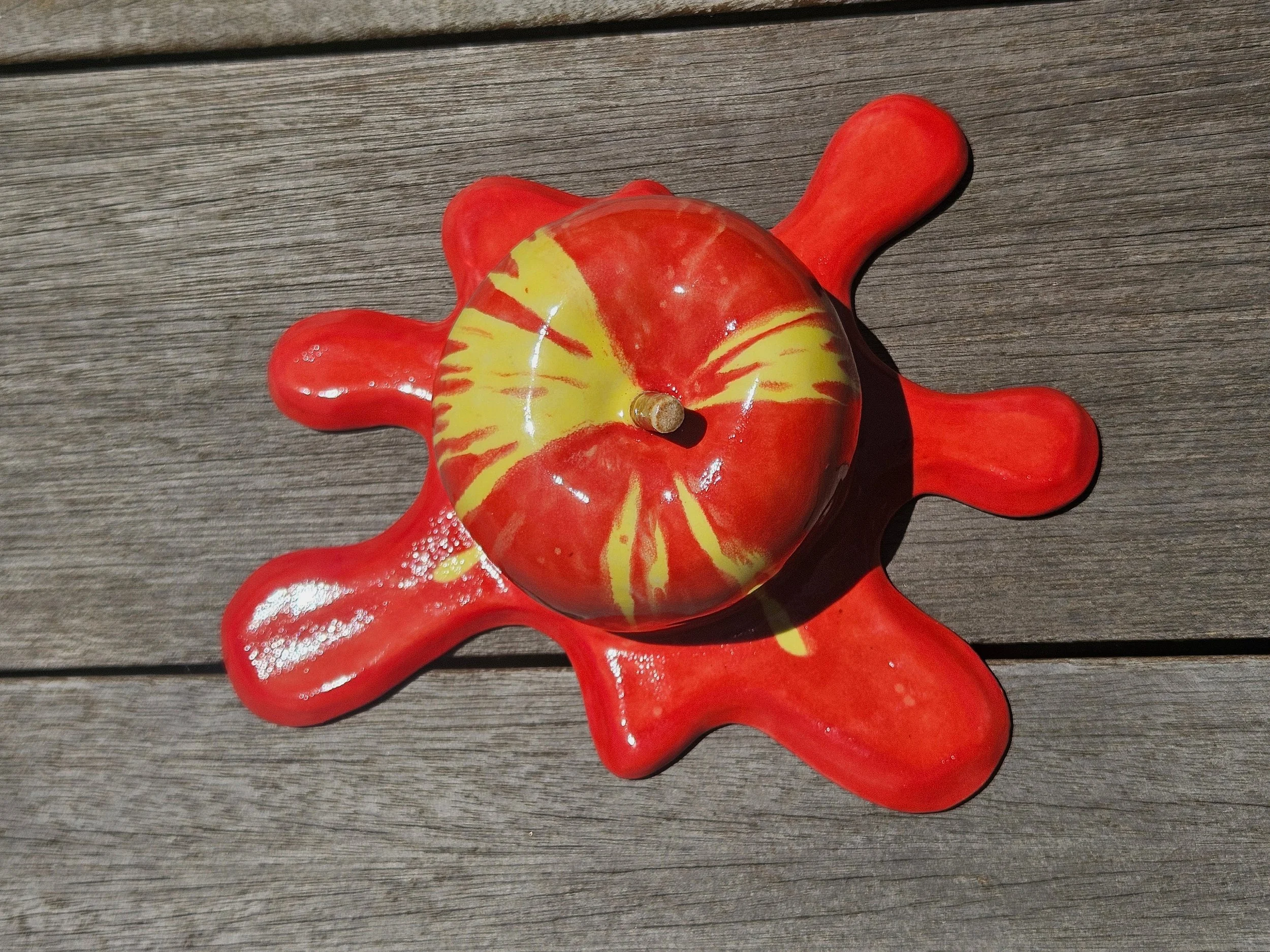 Apple Splat no. 2 by Sookyeun Lim