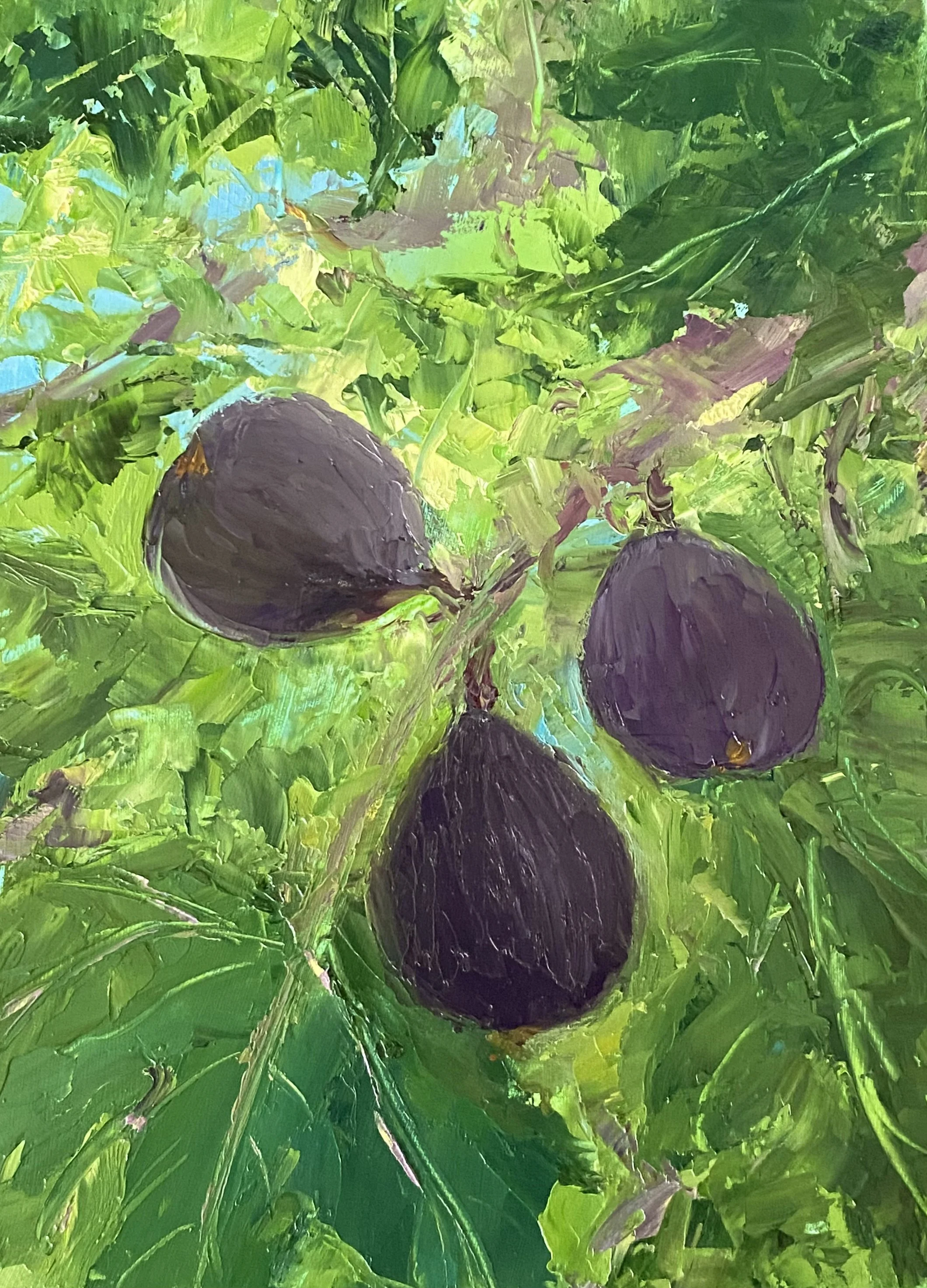 Three Figs by Wenlan Lu