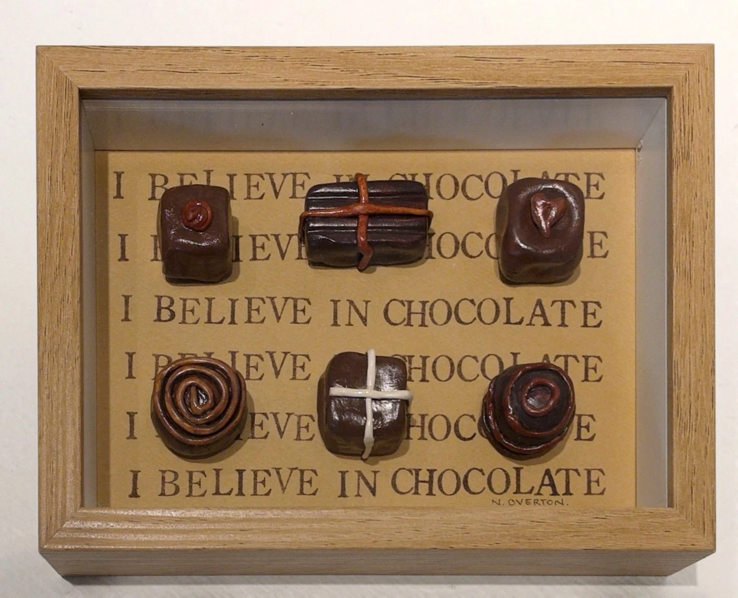 I Believe in Chocolate 2 by Nancy Overton