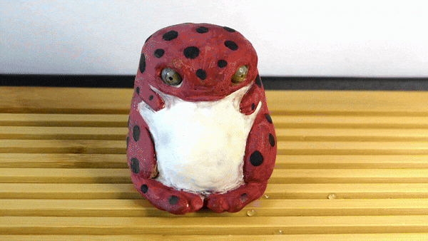 Frog Tea Pet by MariNaomi