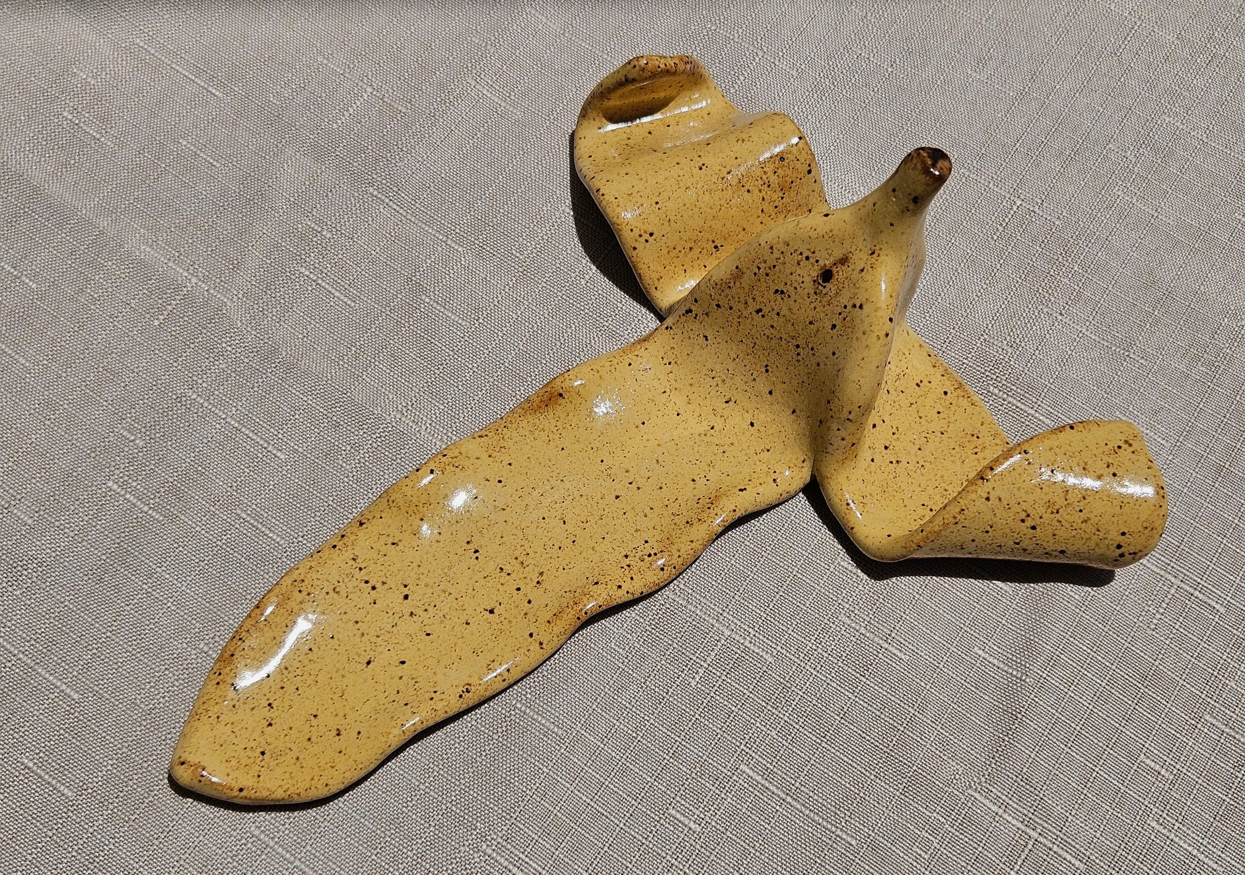 Banana Peel Incense Holder by Sookyeun Lim