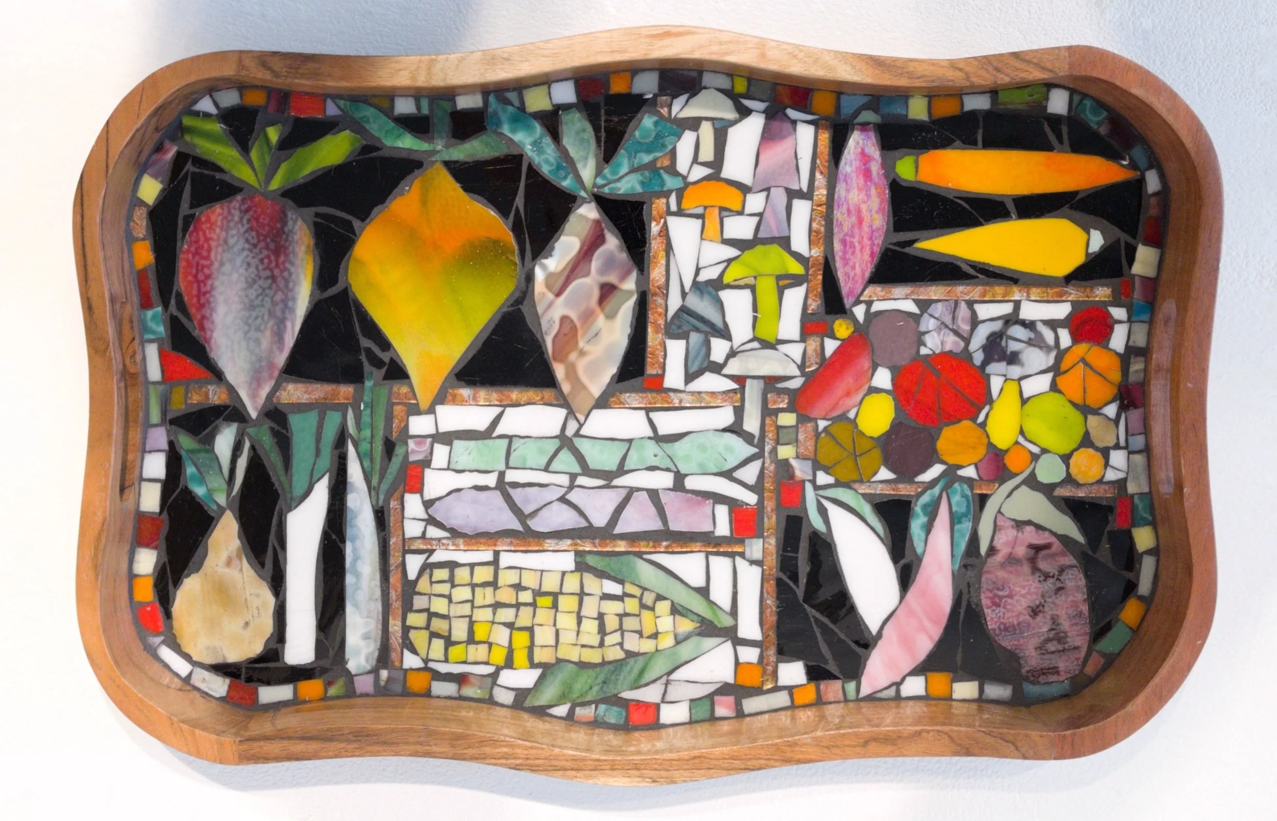 Vegetable Potluck Tray by Judy Rosenfield