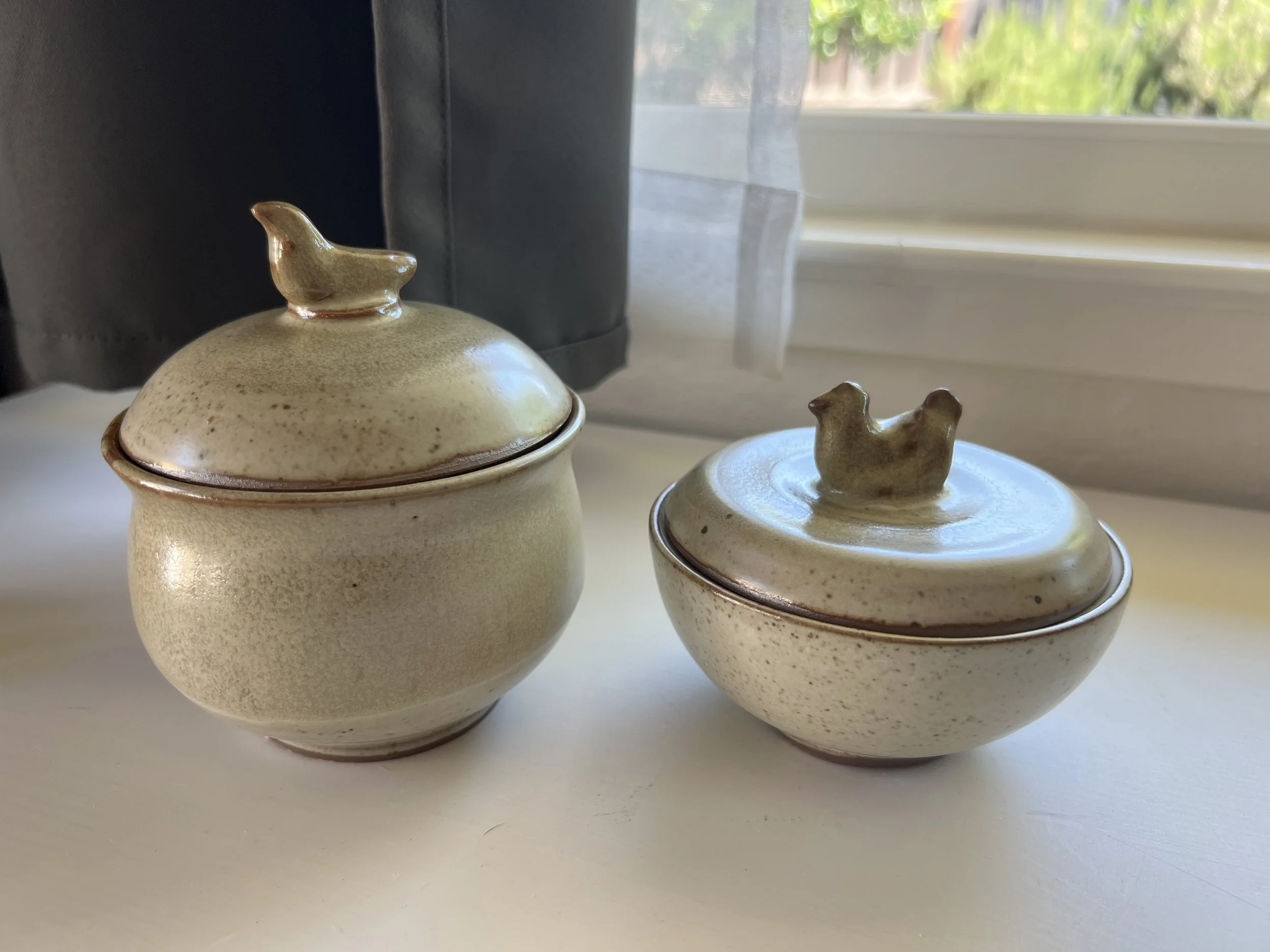 Lidded Jars by Heather Martin