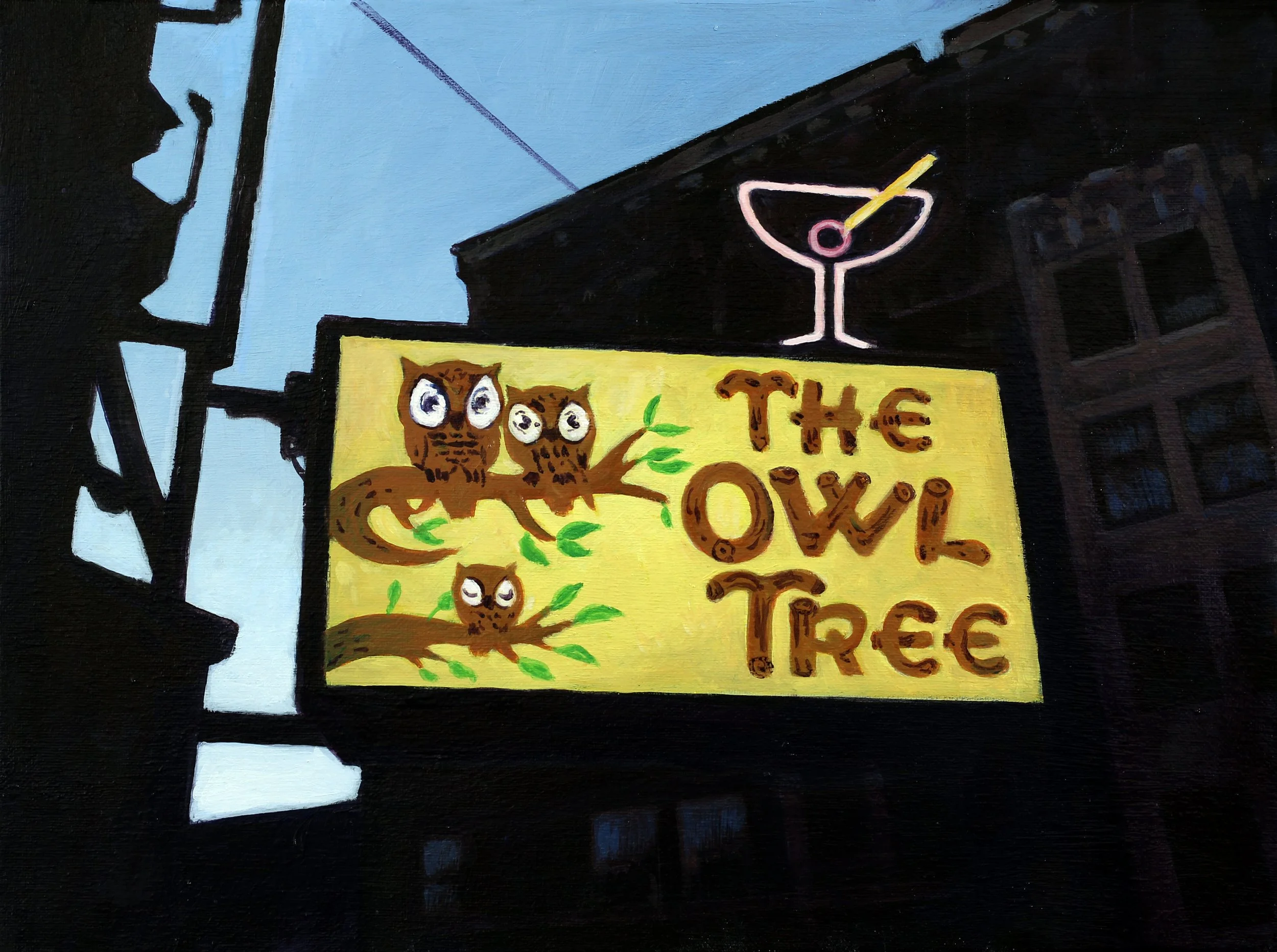 Happy Hour at The Owl Tree by Hugo Kobayashi