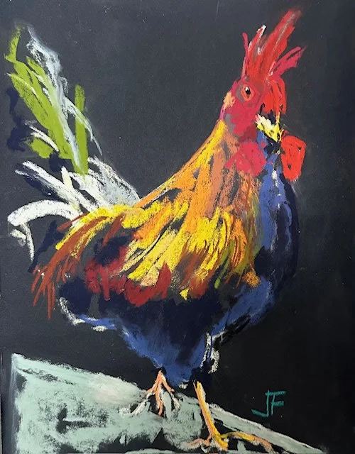 Mr. Rooster by Jane Ferguson