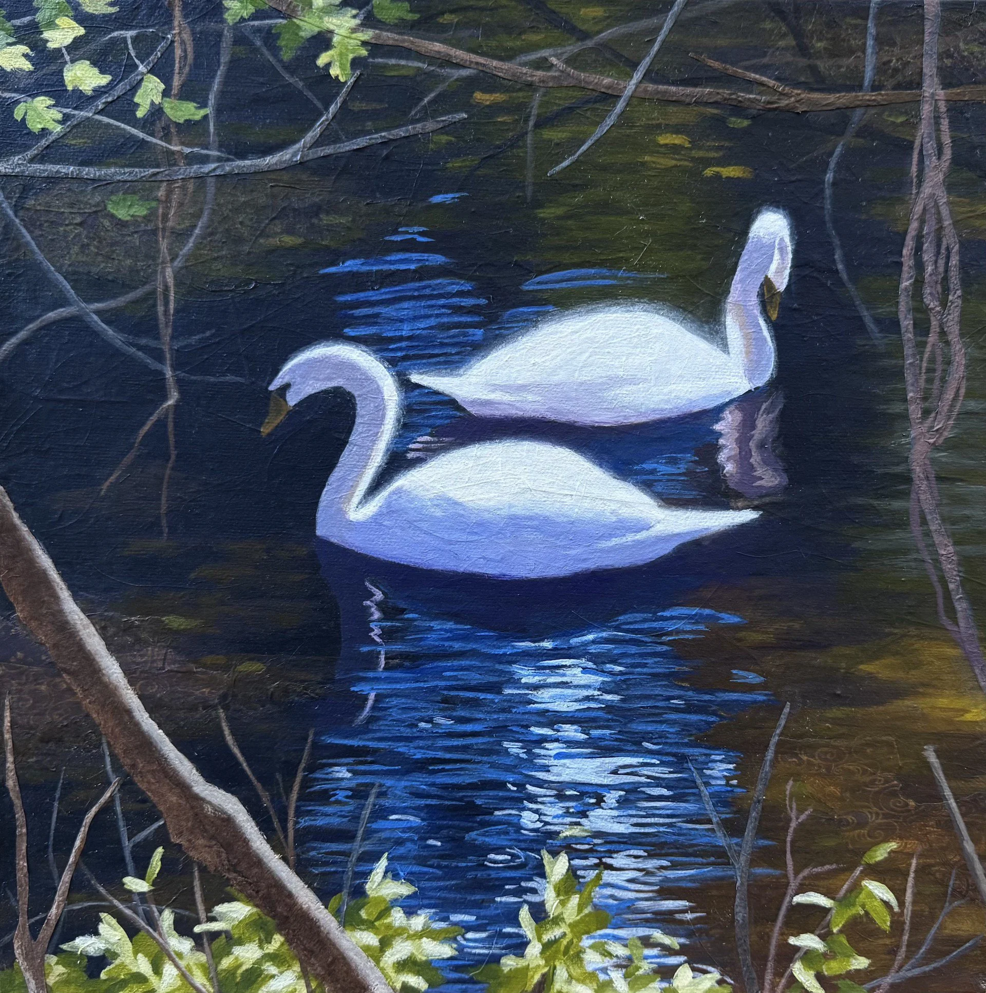 Swan's Respite by Jeanne Rosen Sofen