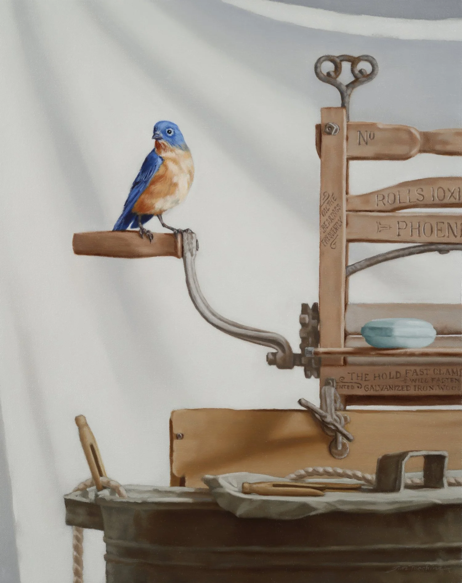 Mr. Bluebird by Jon Tocchini