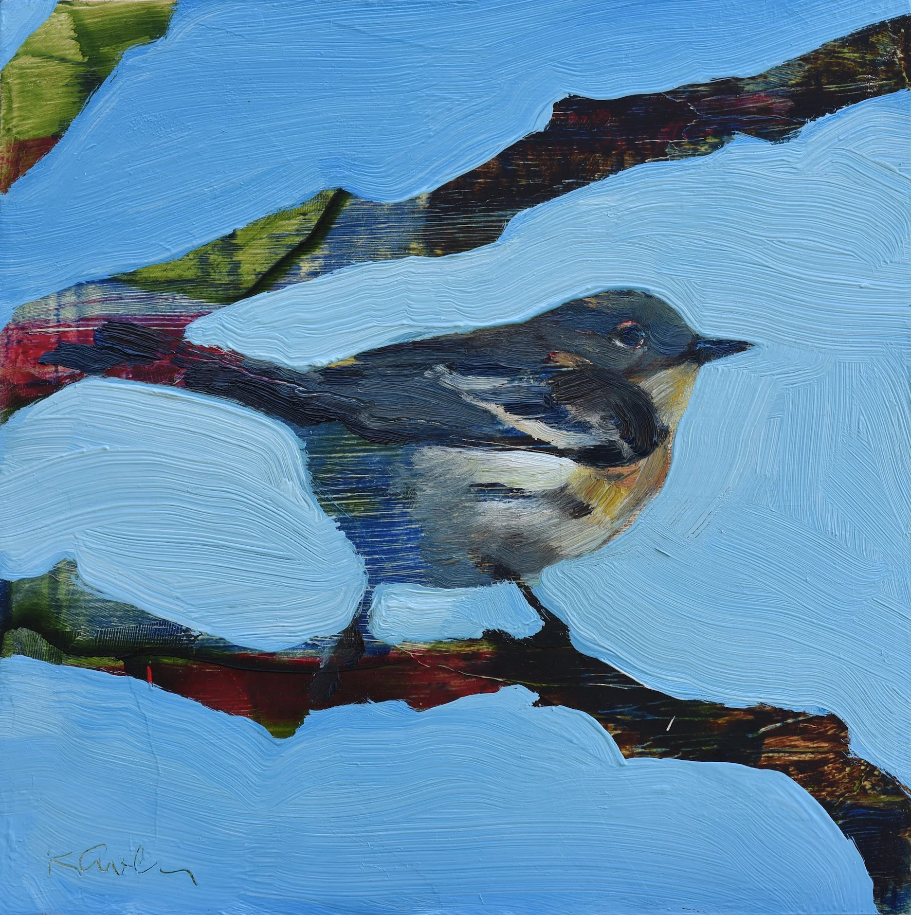 Warbler by Kanna Aoki