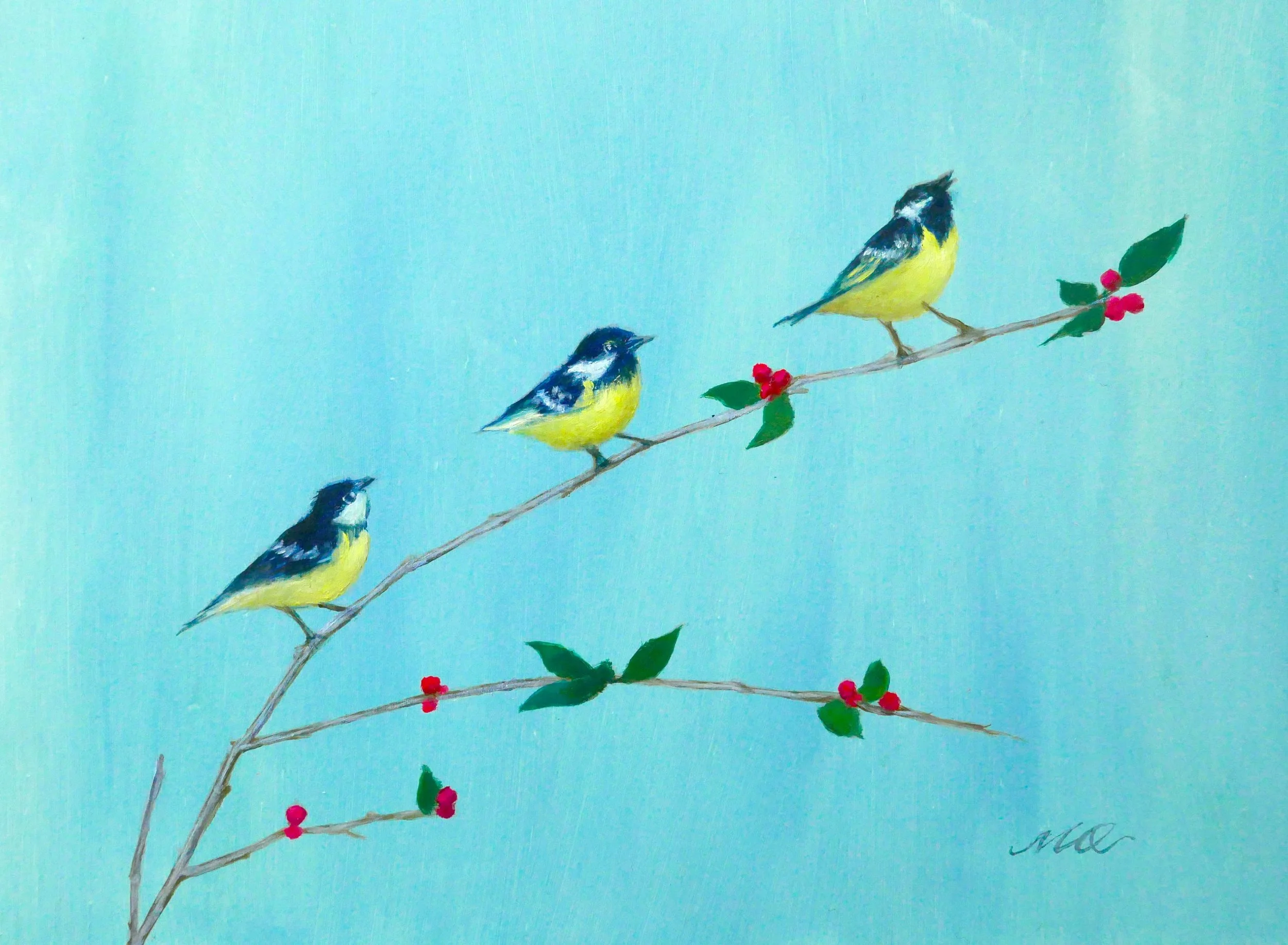 Trio by Qing Miao