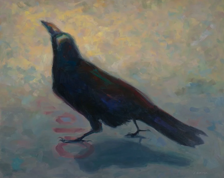 Old Crow by Victoria Mimiaga