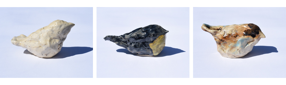 Bird Sculptures by Kanna Aoki