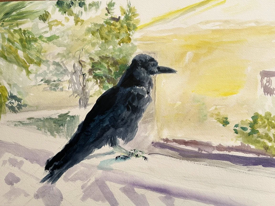 Crow by Florence Gray-Ybarra