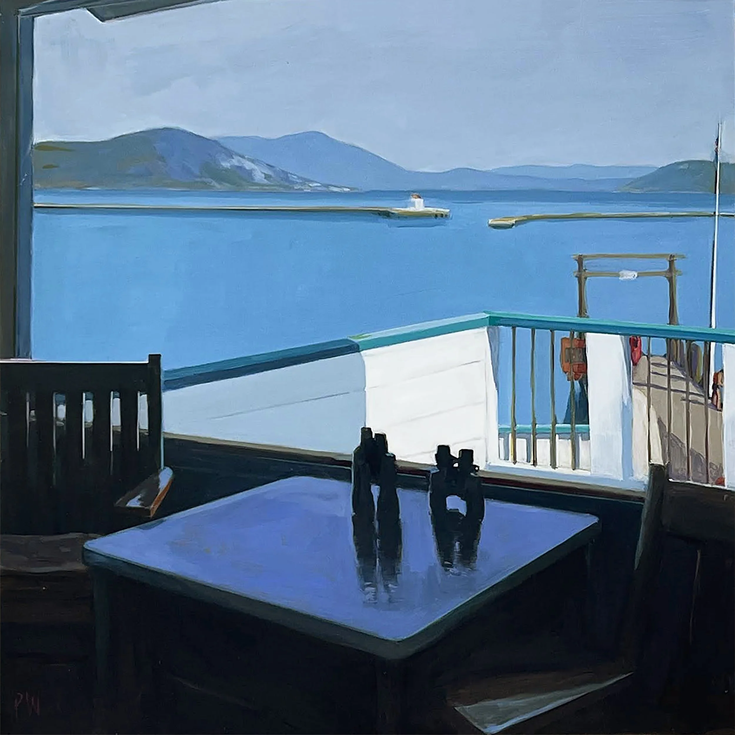 Officer's Room (Dolphin Club) by Patrice Wachs