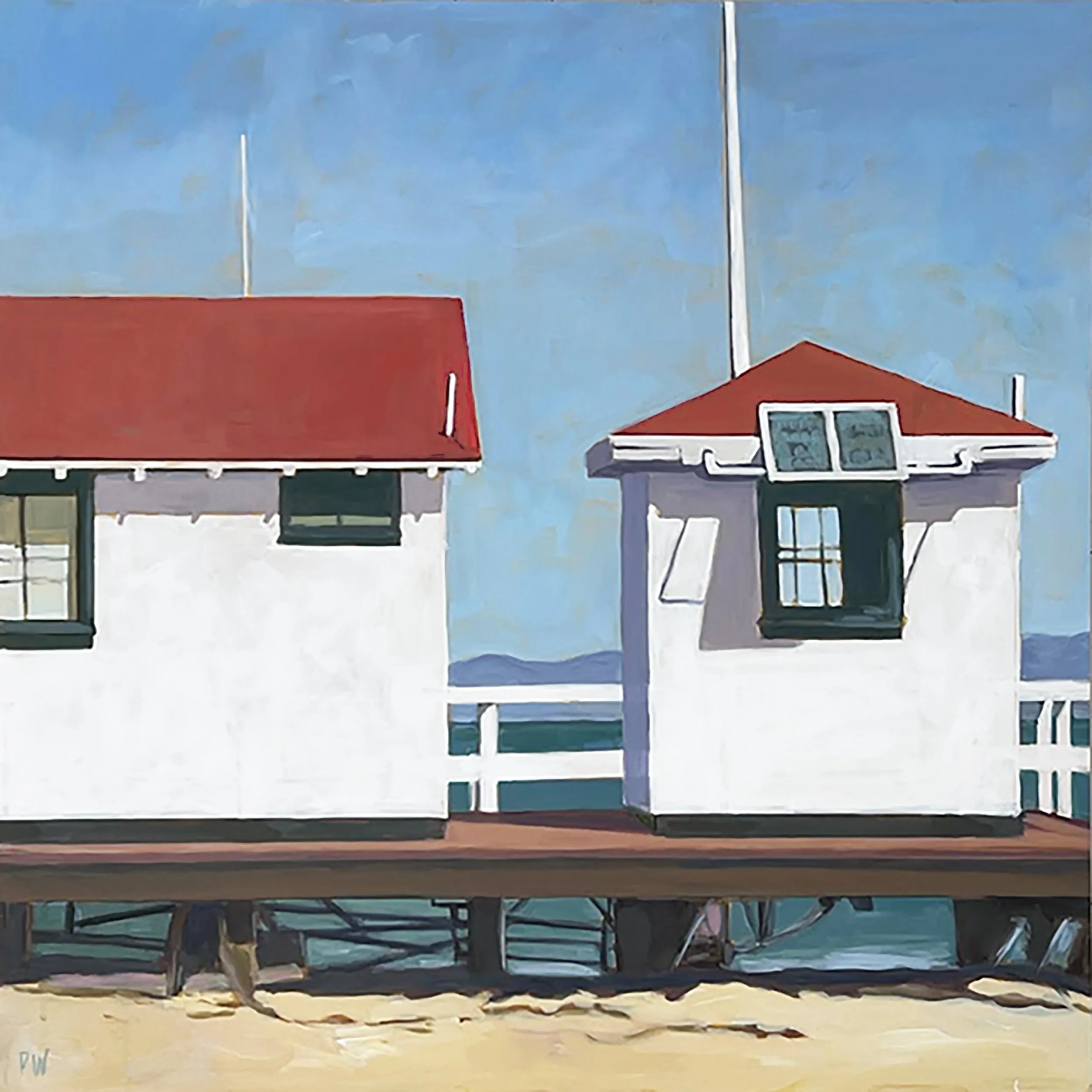 Pier at Crissy Field Presidio #2 by Patrice Wachs