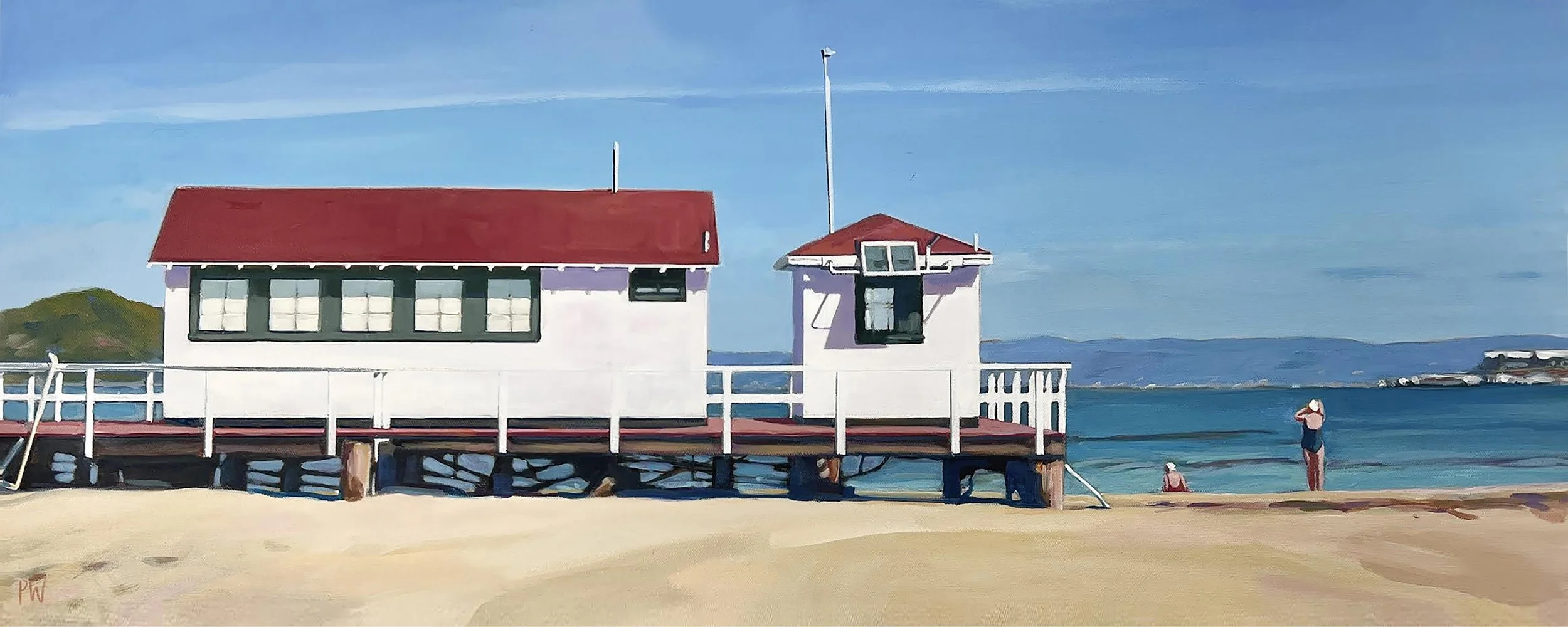Pier at Crissy Field Presidio by Patrice Wachs