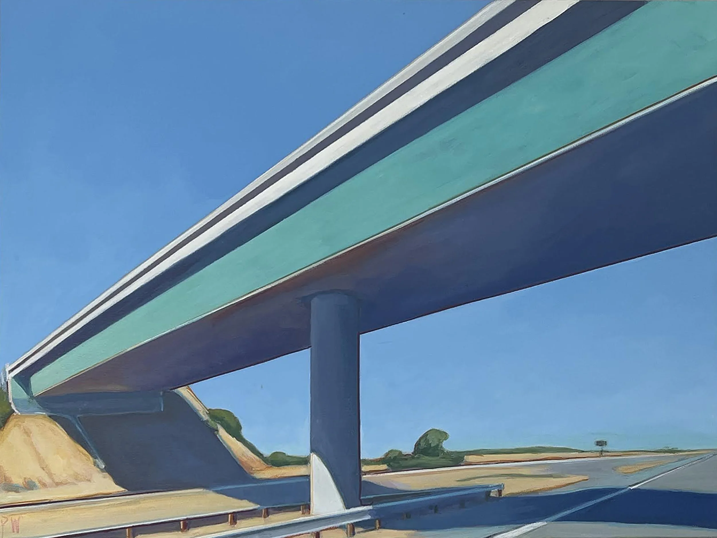 Somewhere on the I-5 #2 by Patrice Wachs