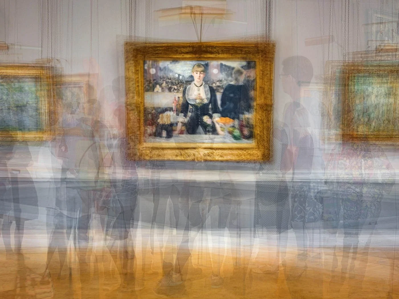Manet's, A Bar at the Folies-Bergere by Pep Ventosa