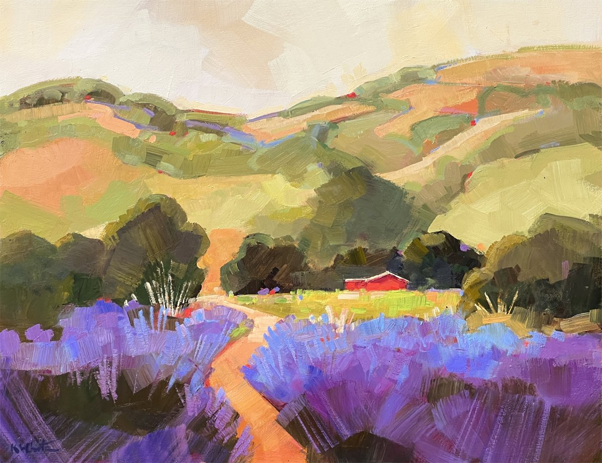 Sonoma Lavender Glow by Karen White