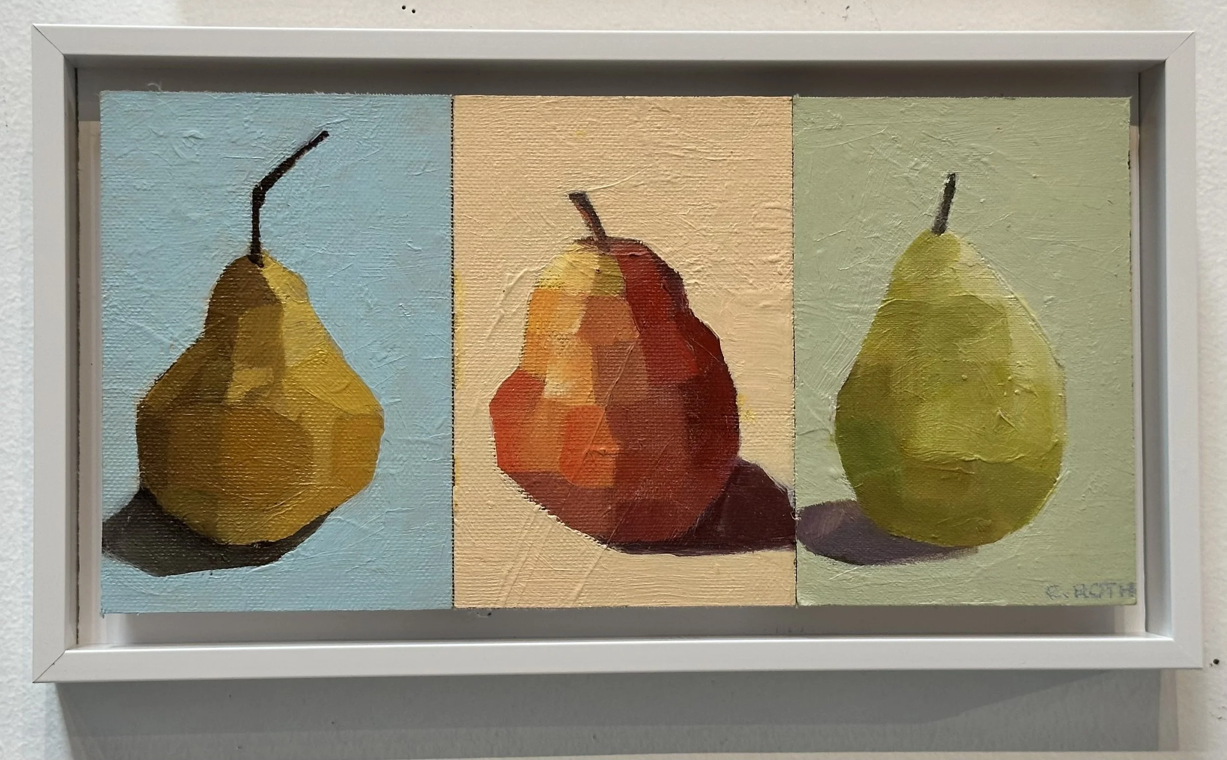 Three Pears by Carla Roth