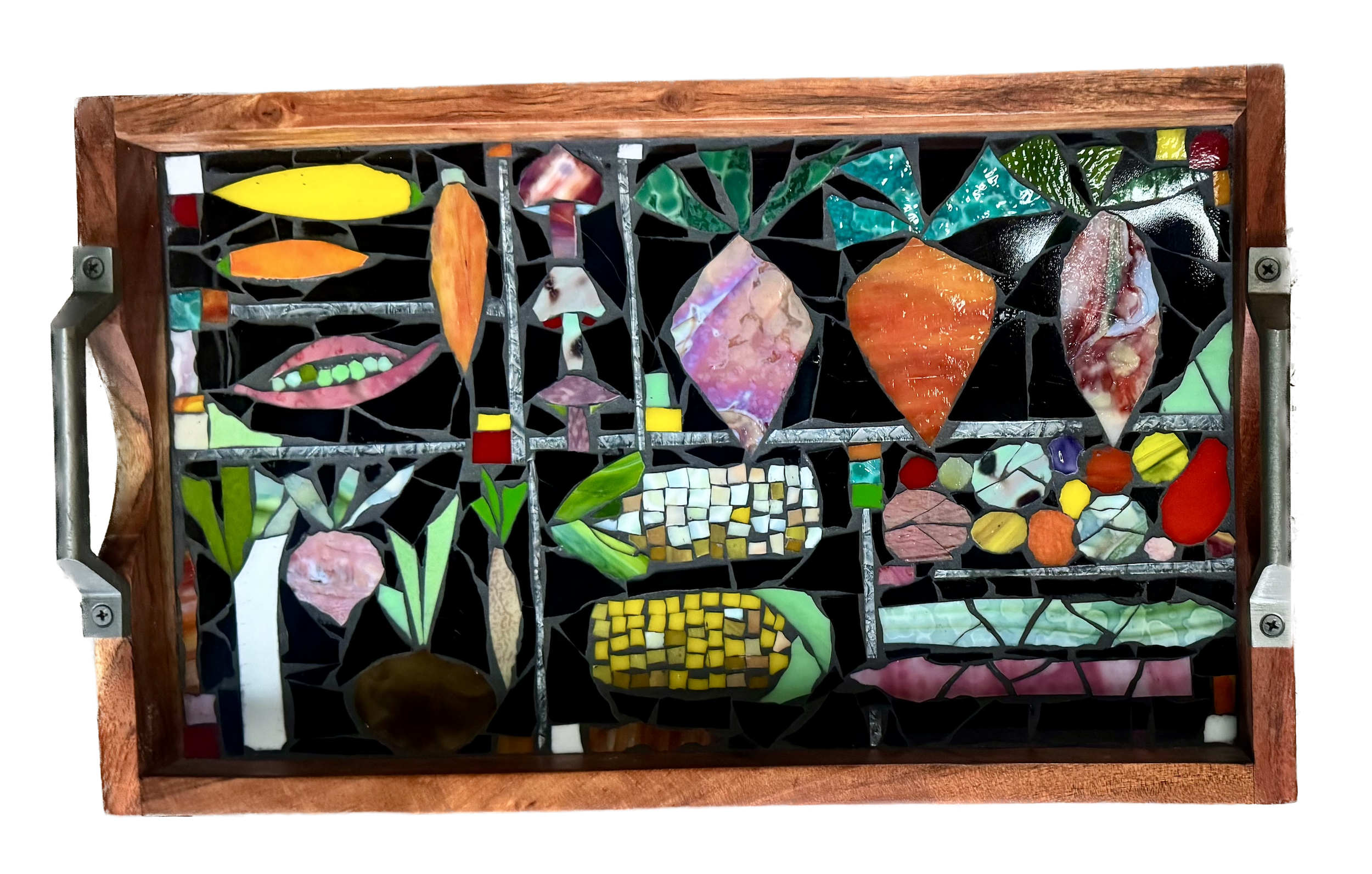 Vegetable Potluck Tray by Judy Rosenfield