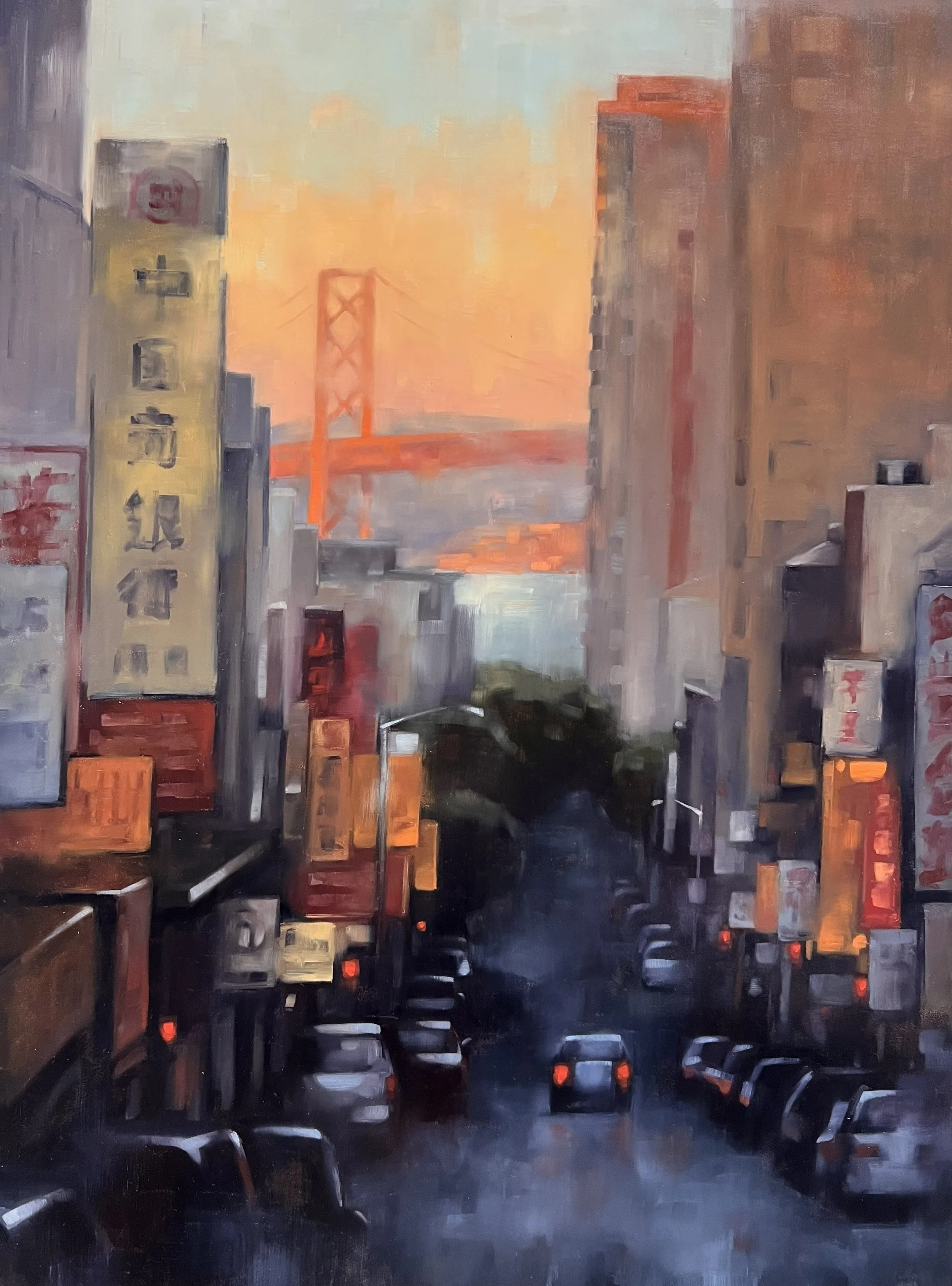 Chinatown Dusk by Christina Kent