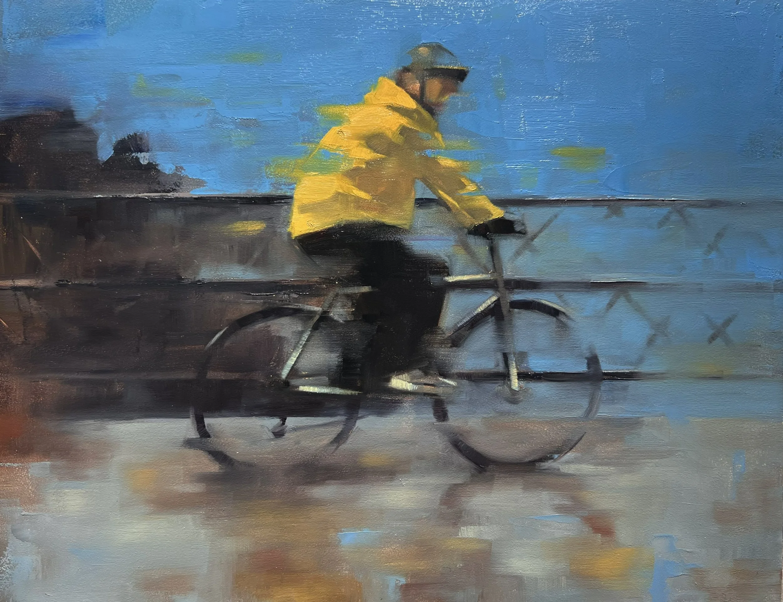 Cyclist by Christina Kent