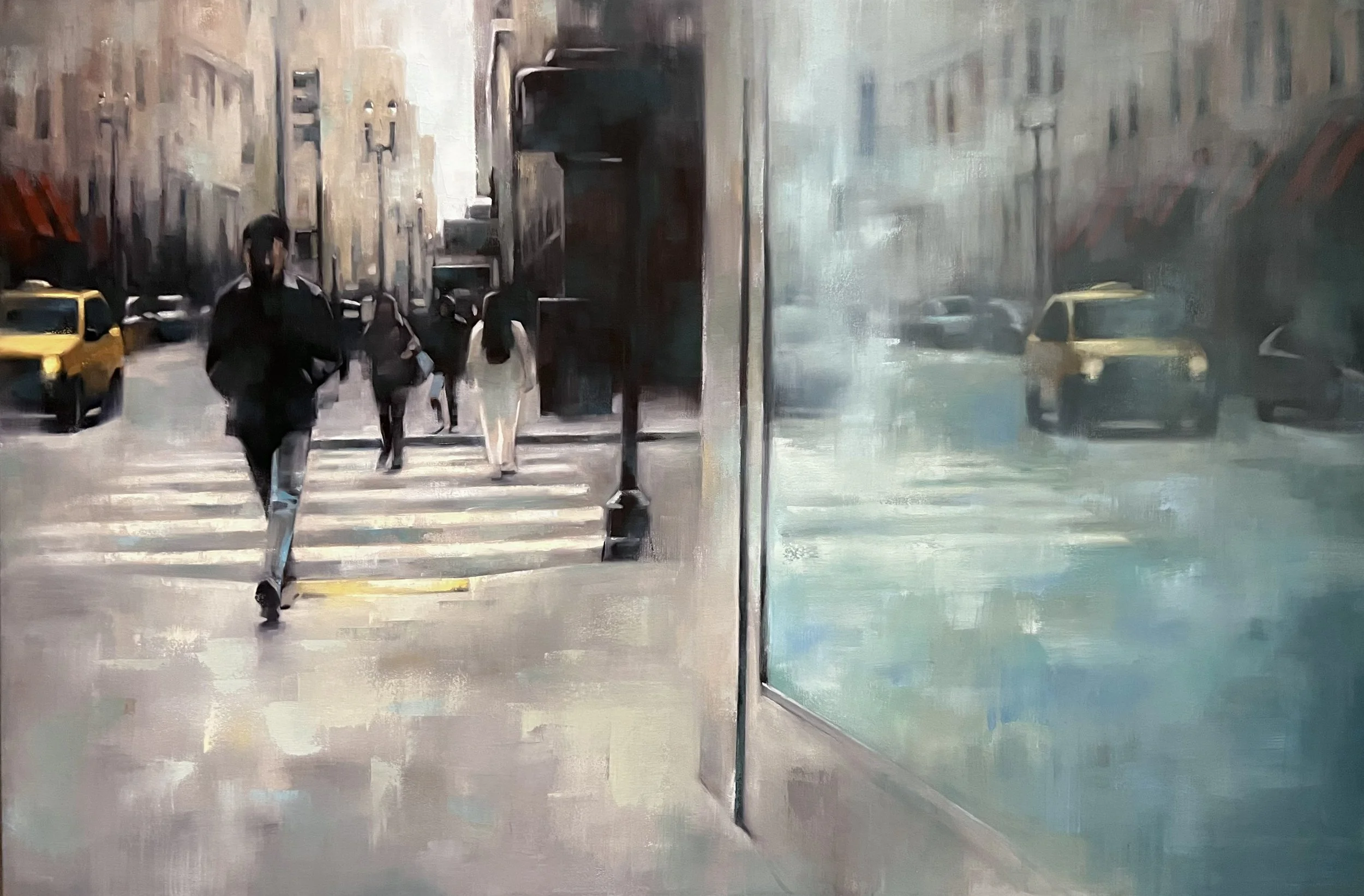 Downtown Reflection by Christina Kent