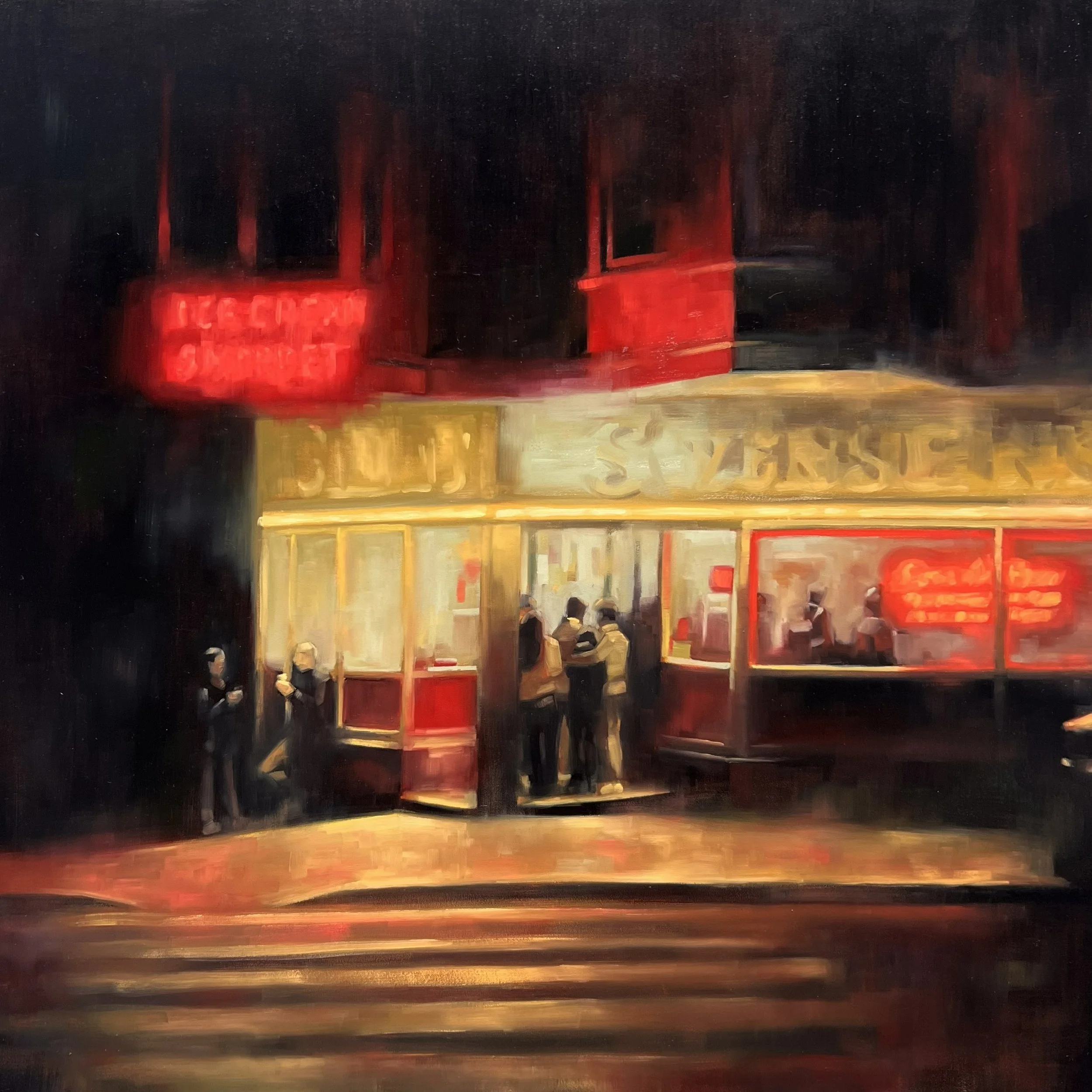 Night at Swensen’s by Christina Kent