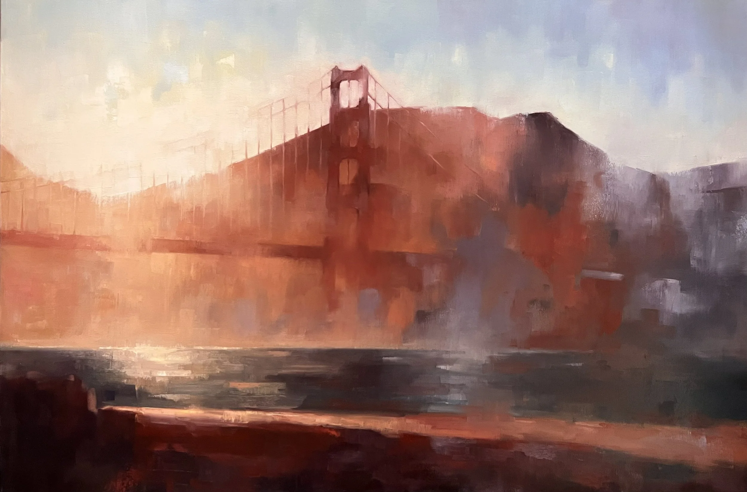 Sunset over the Bay by Christina Kent