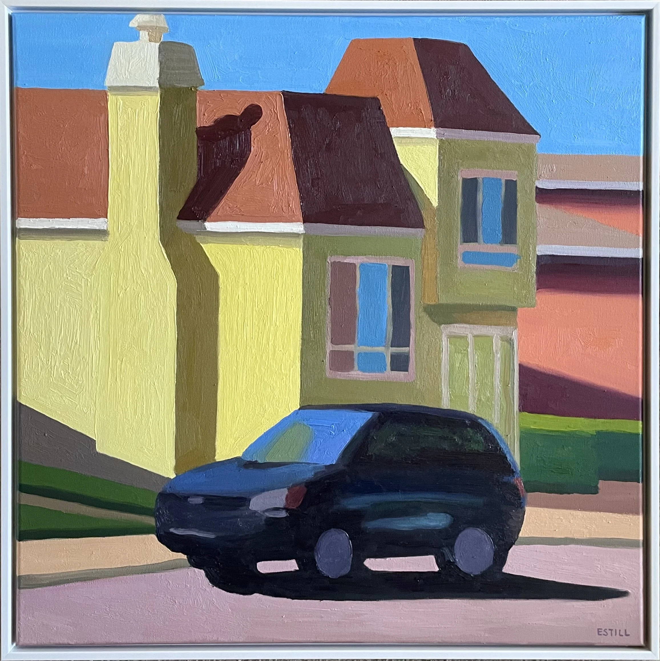 Yellow House on a Sunny Day by Brian Estill