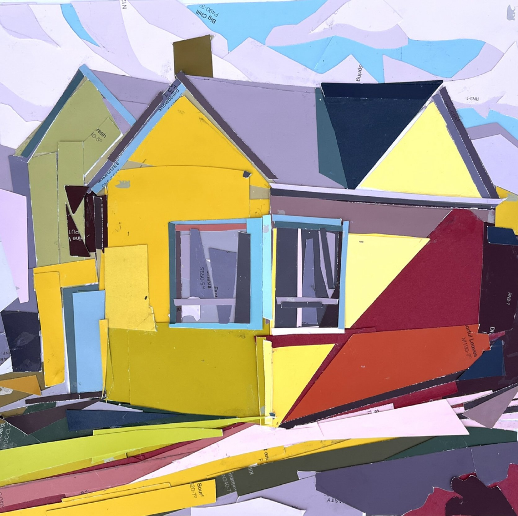 Daly City Doelger (yellow/red) by Jeff Dikio