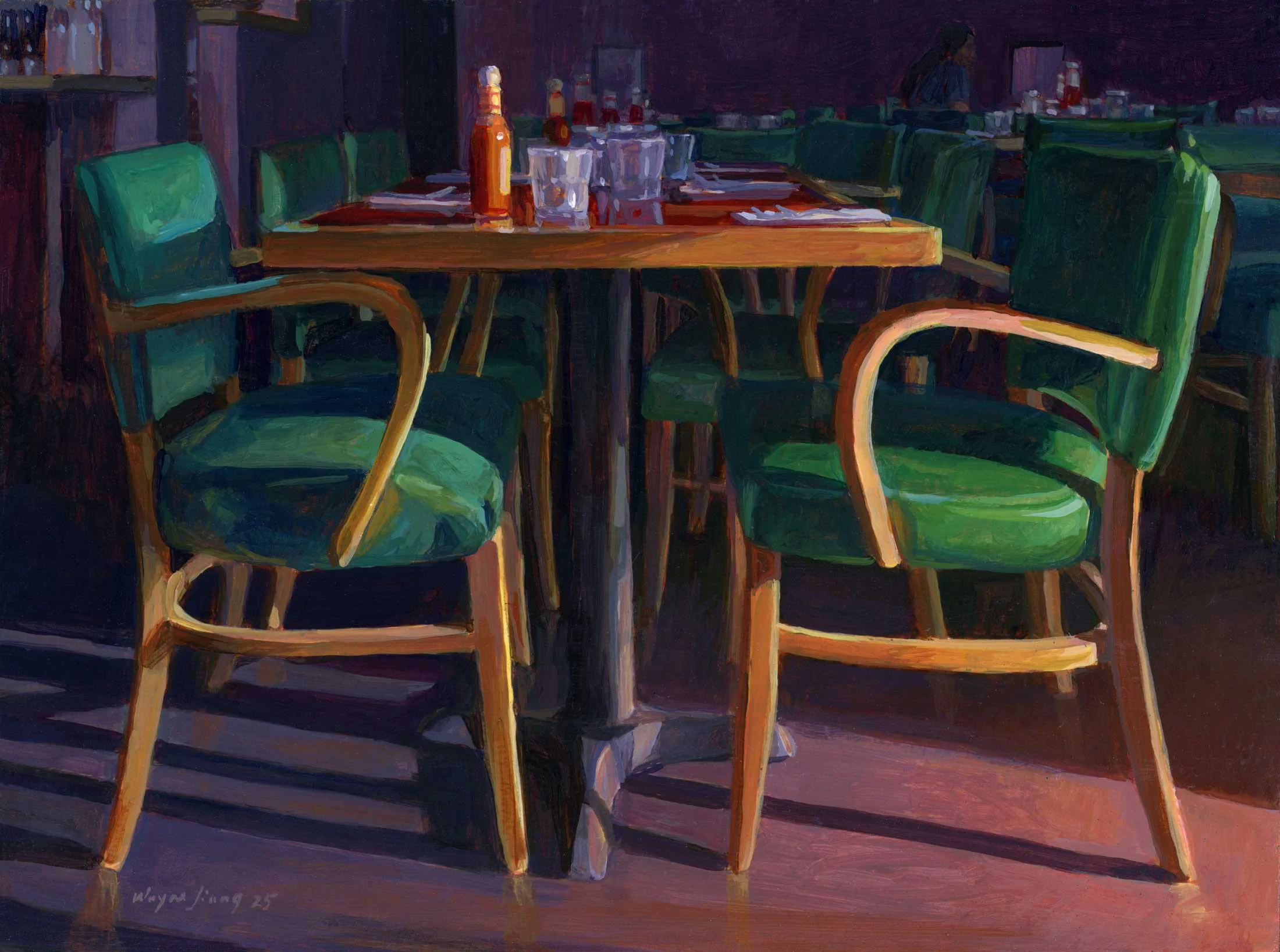 WJiang-Morning-Lights-On-Green-Diner-Chairs.jpg
