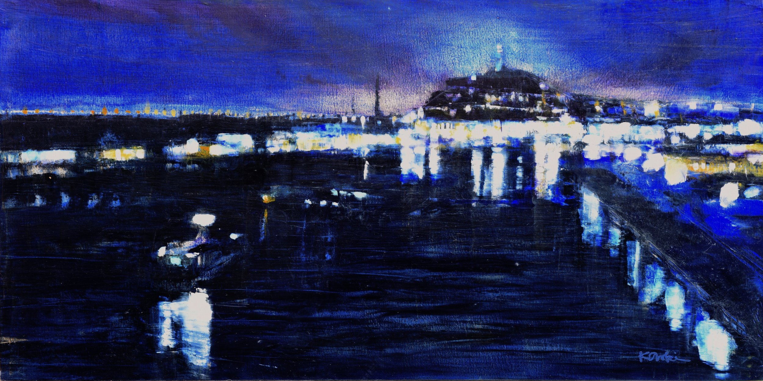 City Lights from Old Forbes Island by Kanna Aoki