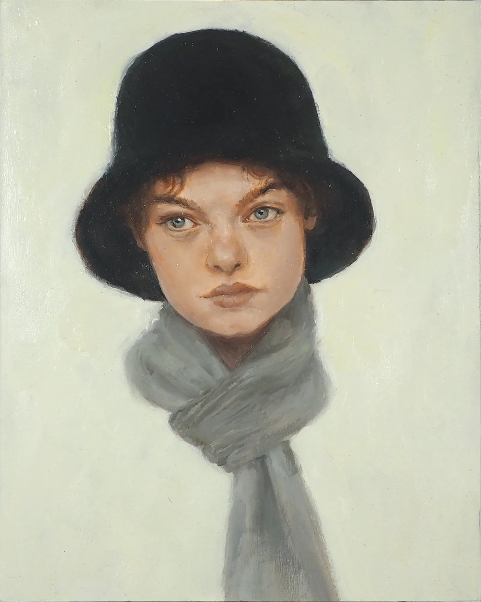 The Gray Scarf by Martin Yee