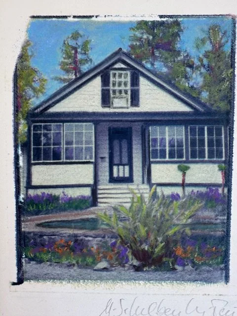 Jack London's Cottage by Monica Schwalbenberg-Pena