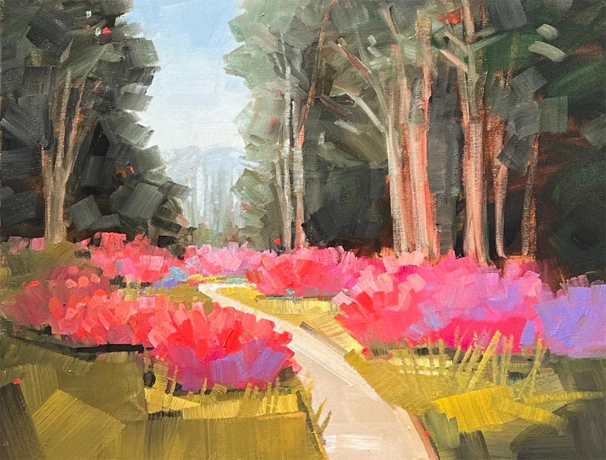 Mendocino Garden Path by Karen White