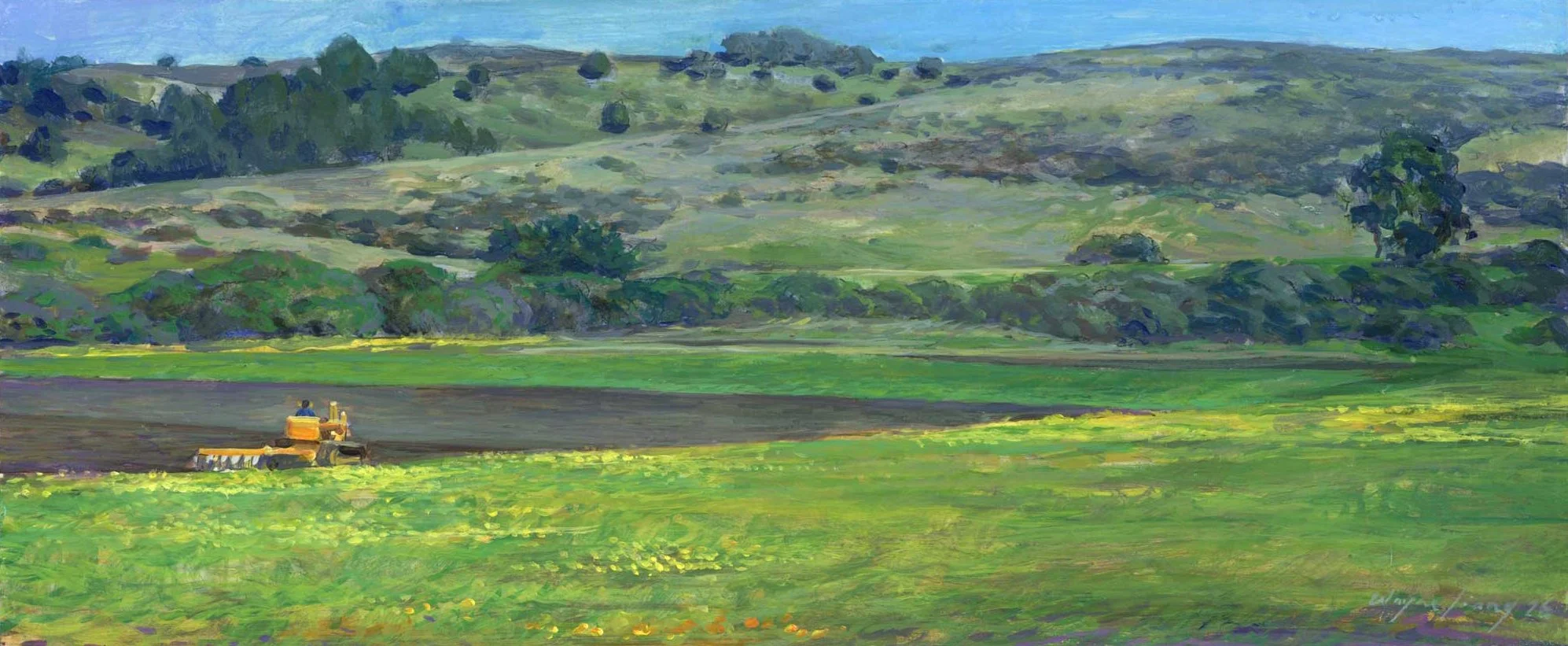 Spring Plow by Wayne Jiang