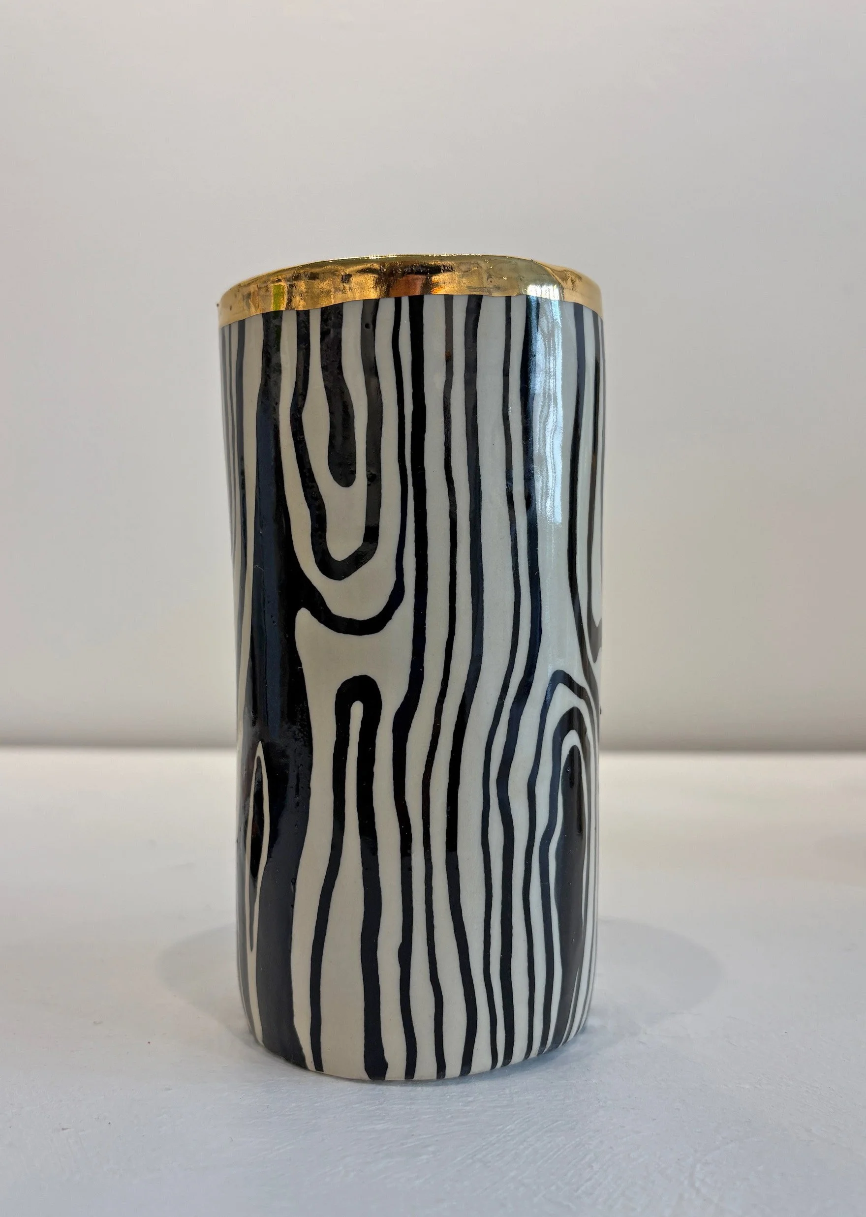 Wood Grain Vase by Nicole Hsieh