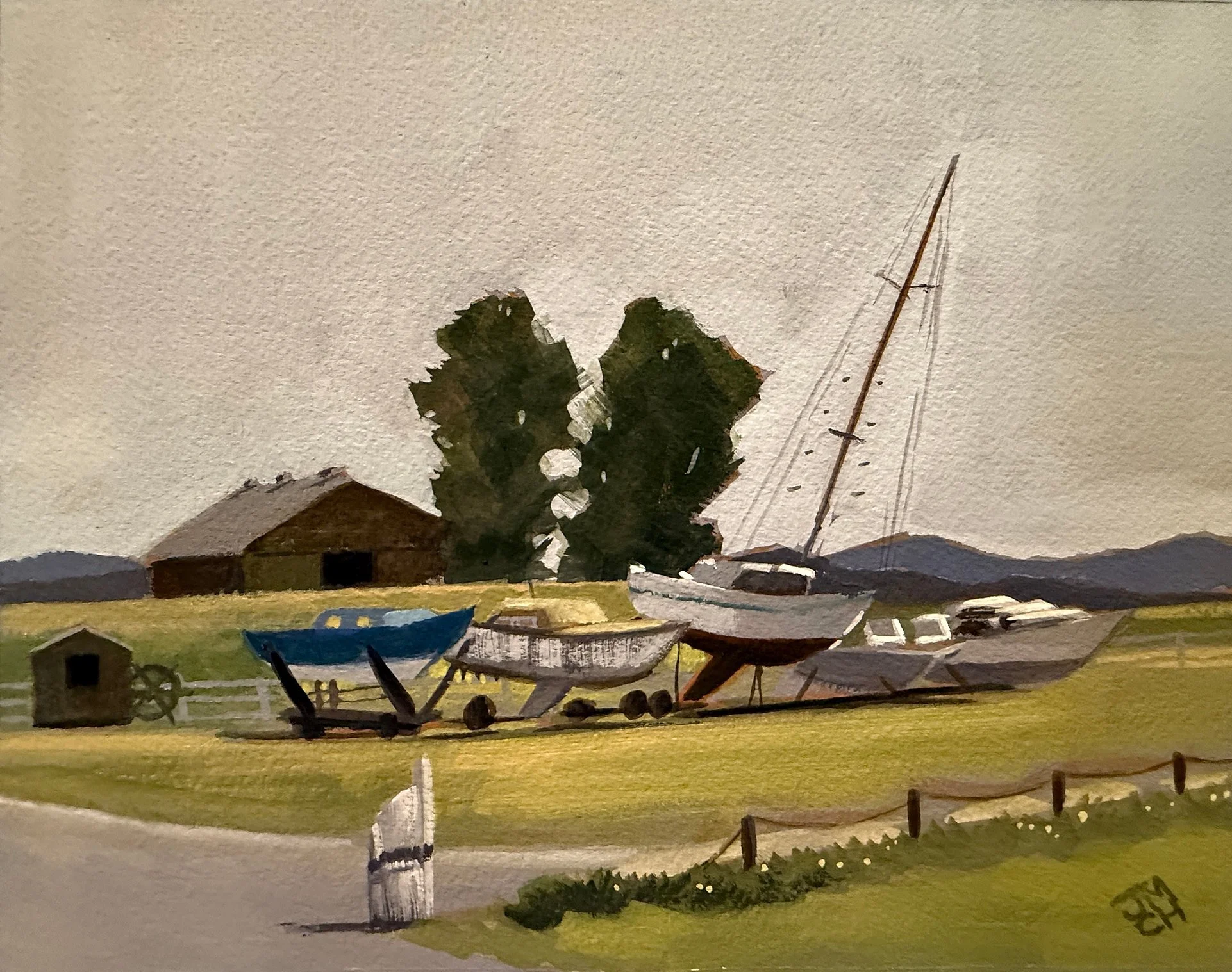 Boats and Barns by Jenna Hobbs