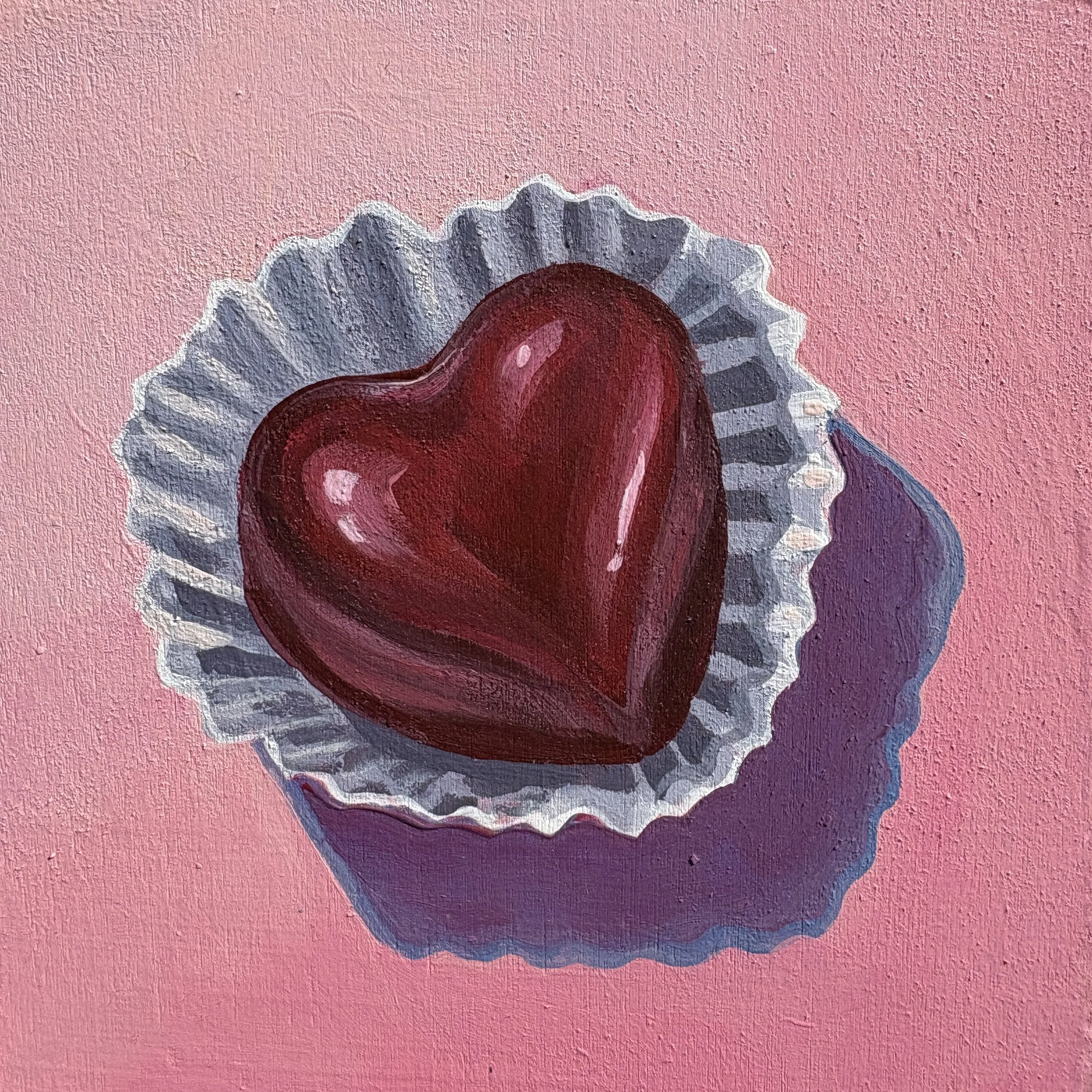 Chocolate Heart by James Mertke