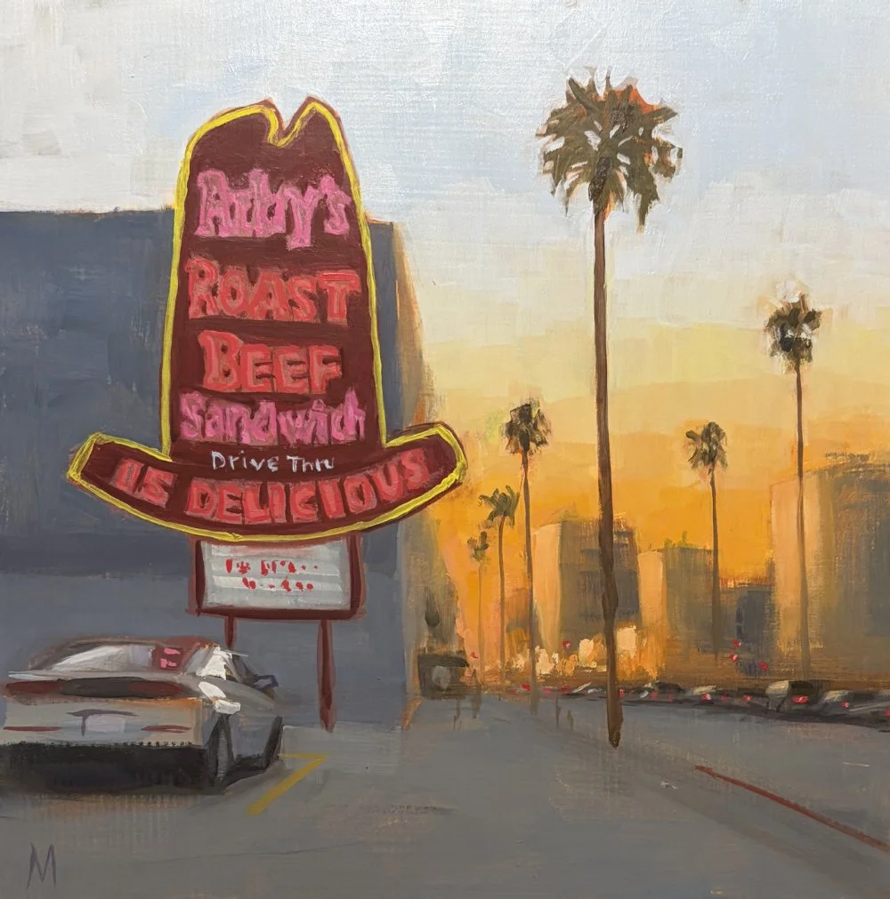 Sunset Boulevard Arby's by  John Musgrove