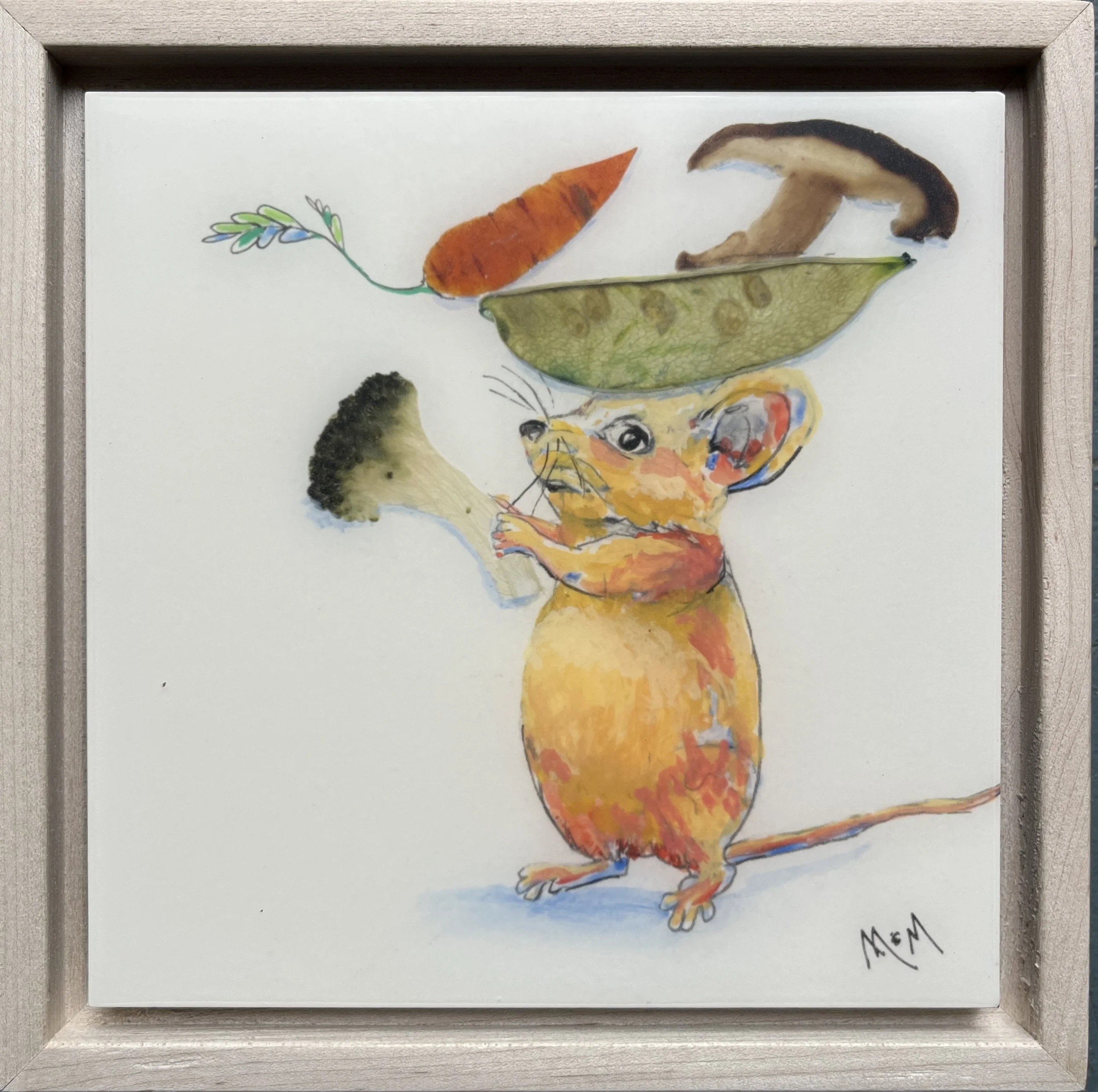 KMason Dorfman - Stop Playing with Your Food (framed).jpg