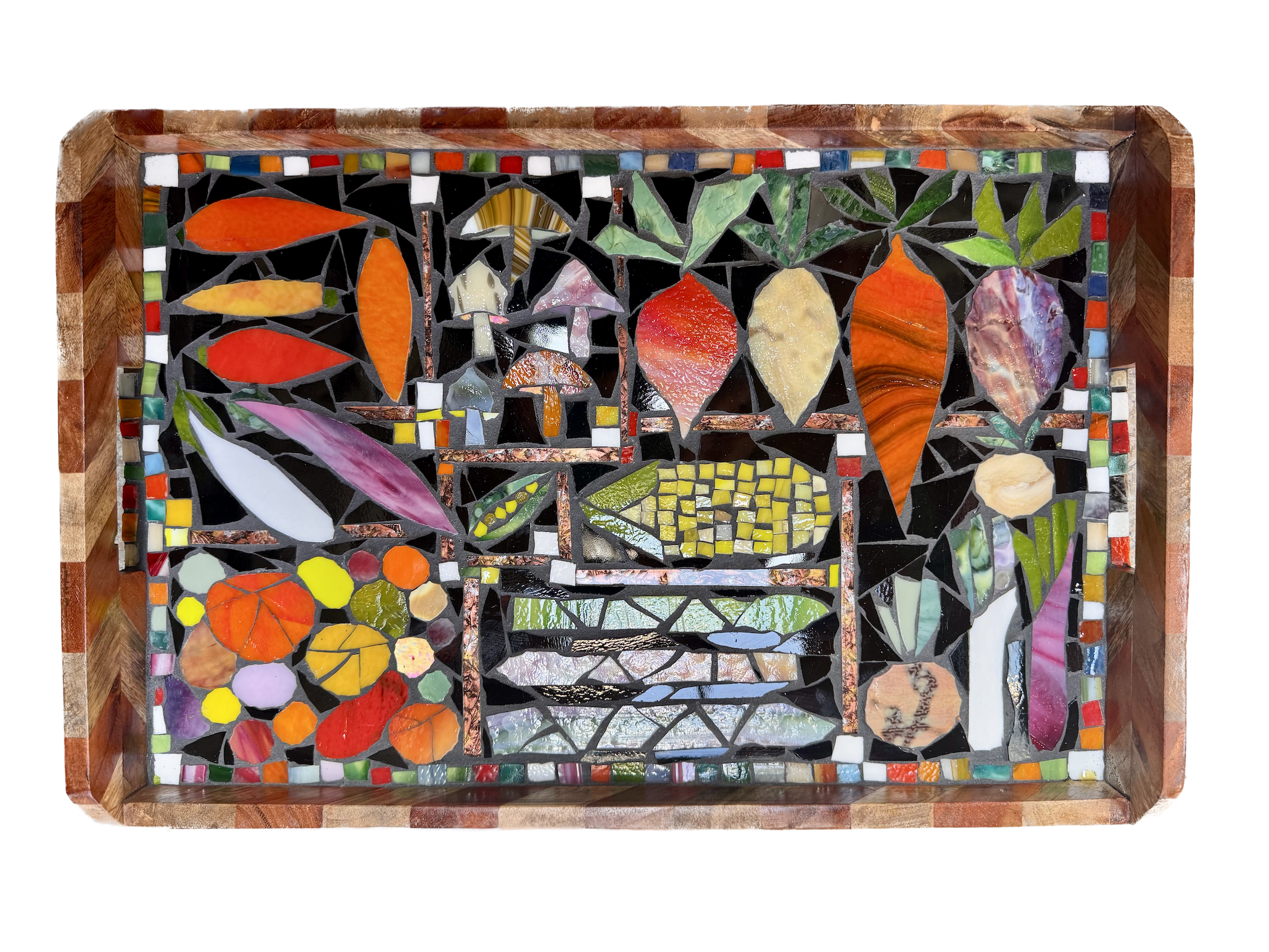 Vegetable Potluck Tray by Judy Rosenfield