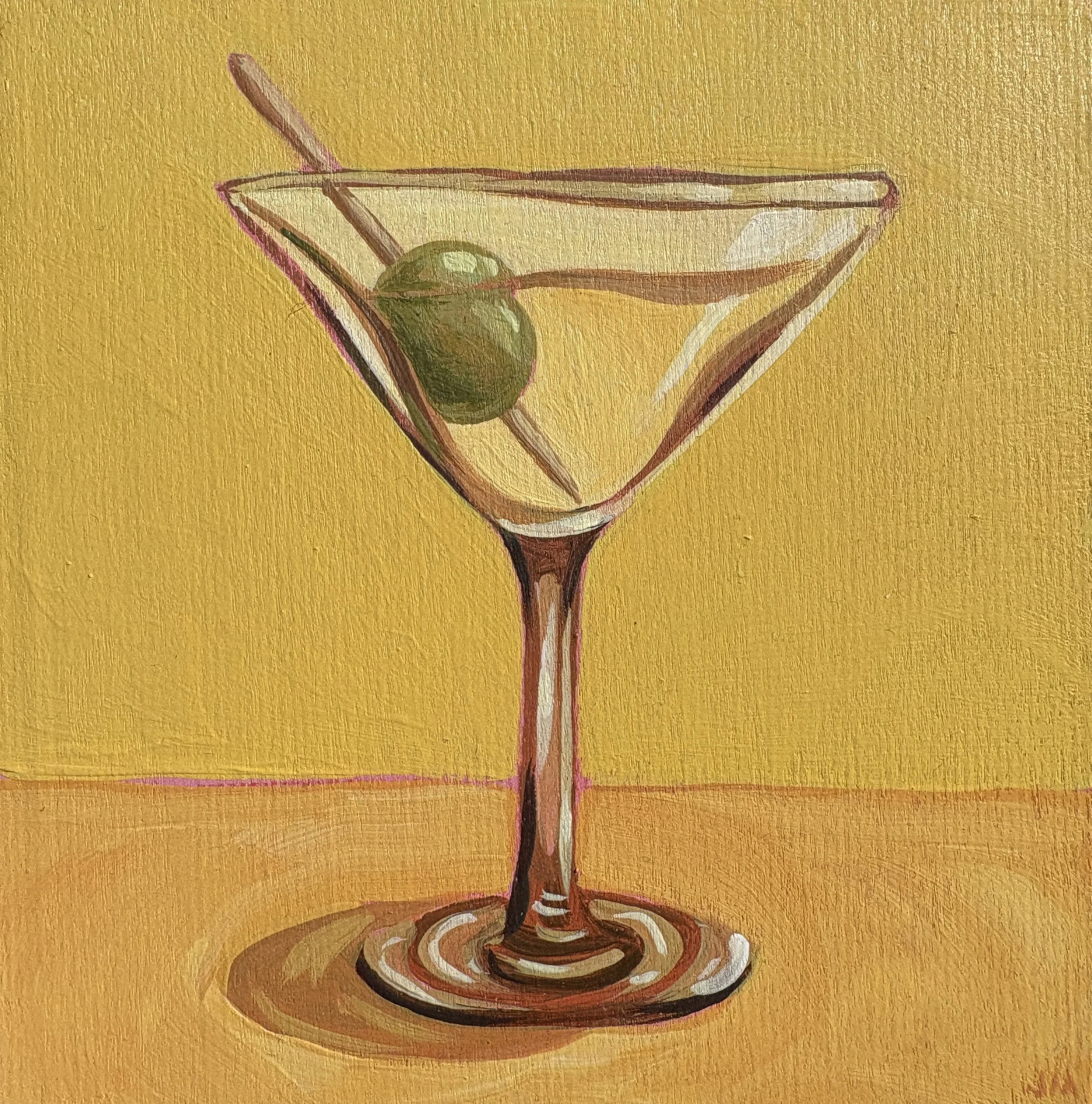 Golden Martini by James Mertke