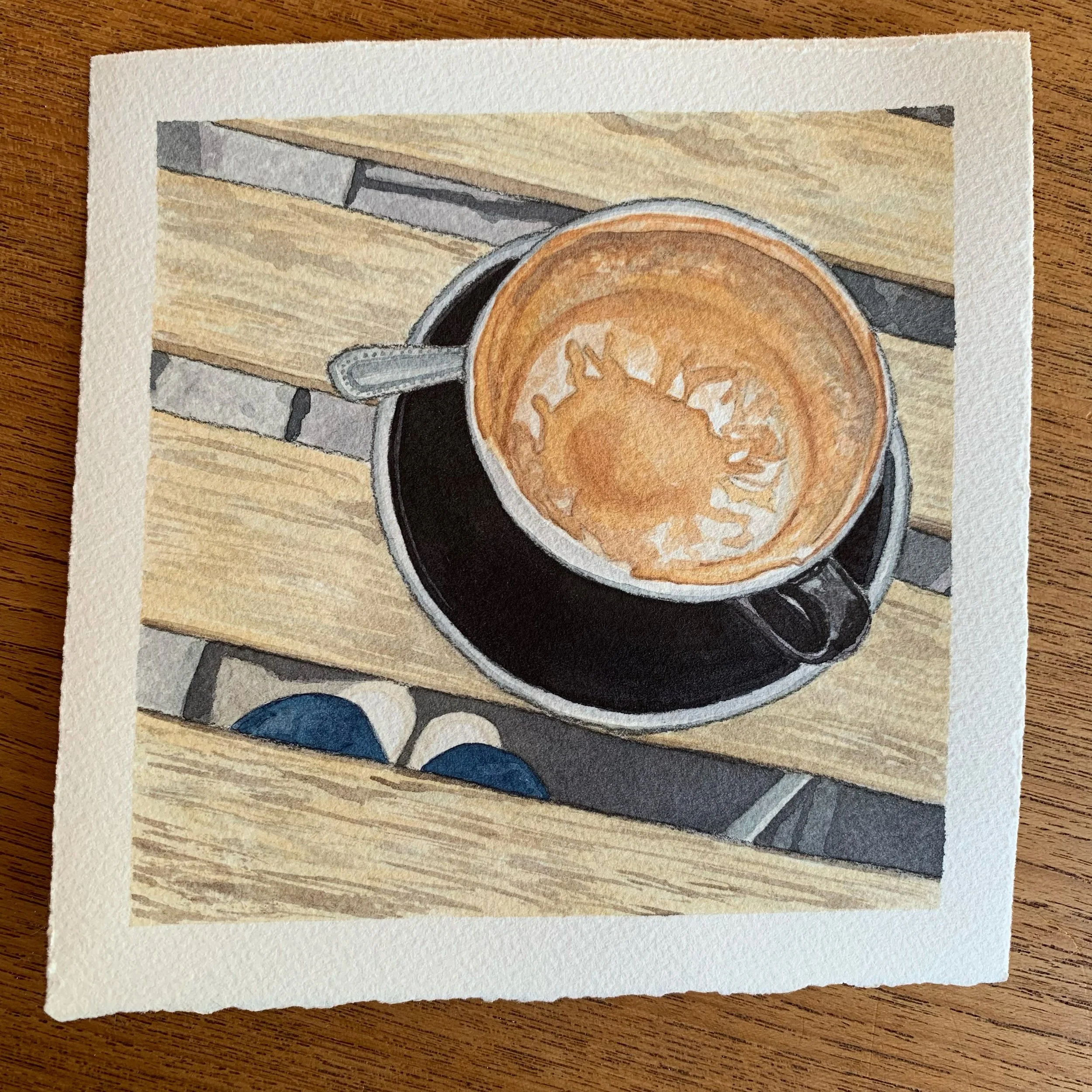 Hal's Office Coffee by Laurie Caird