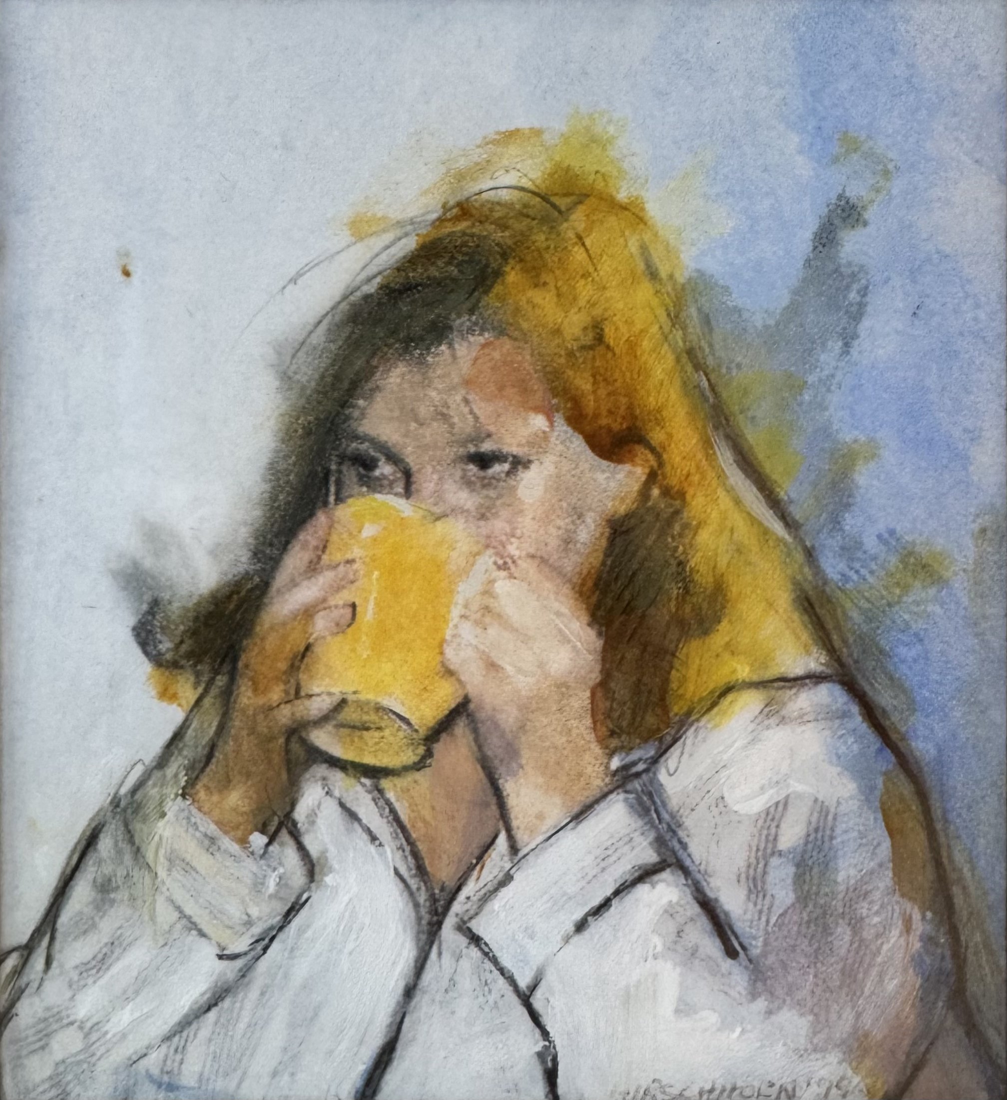 Morning Coffee by Linda Pouliot