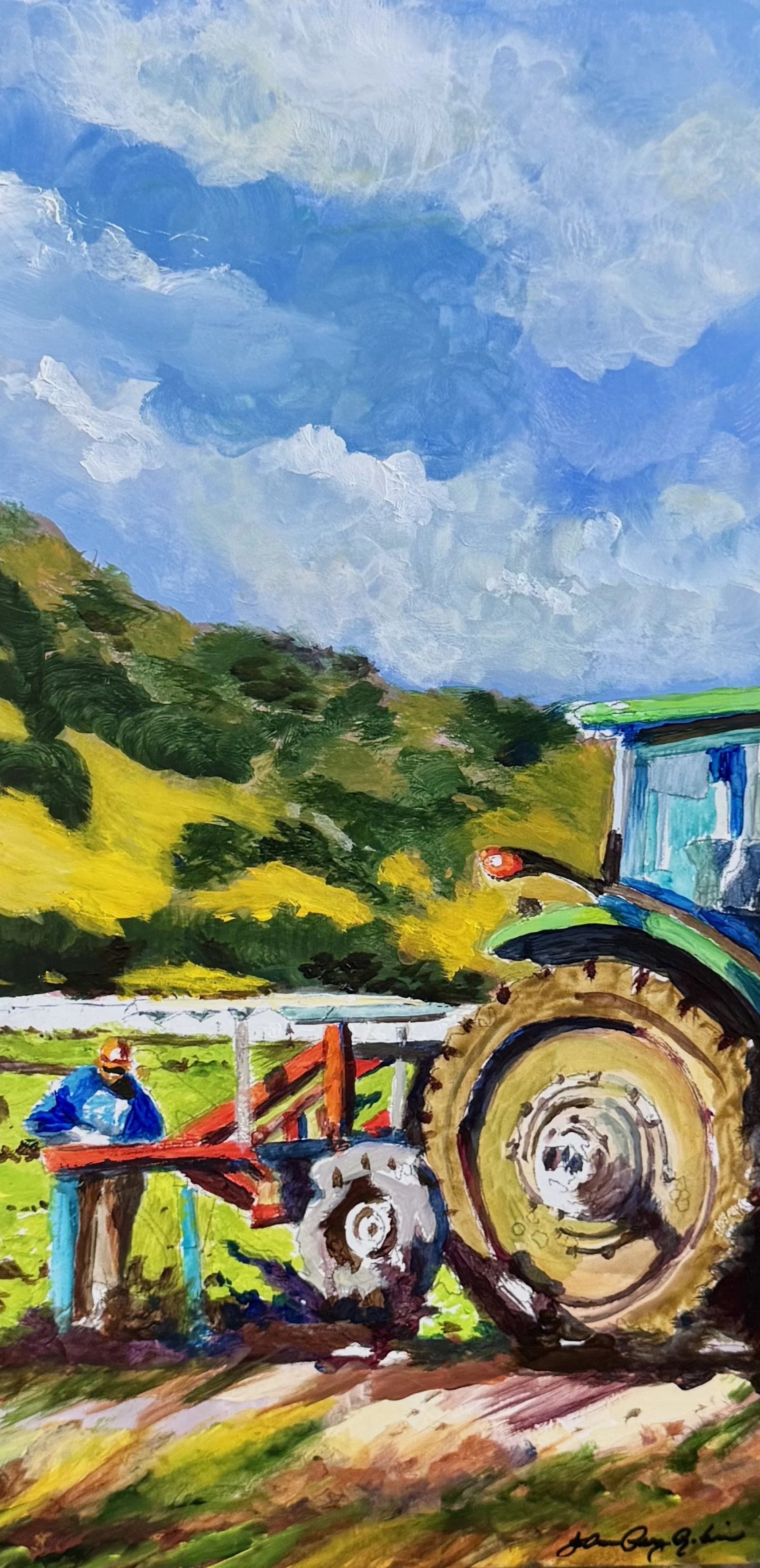 Big Wheel by JoAnne Perez Robinson