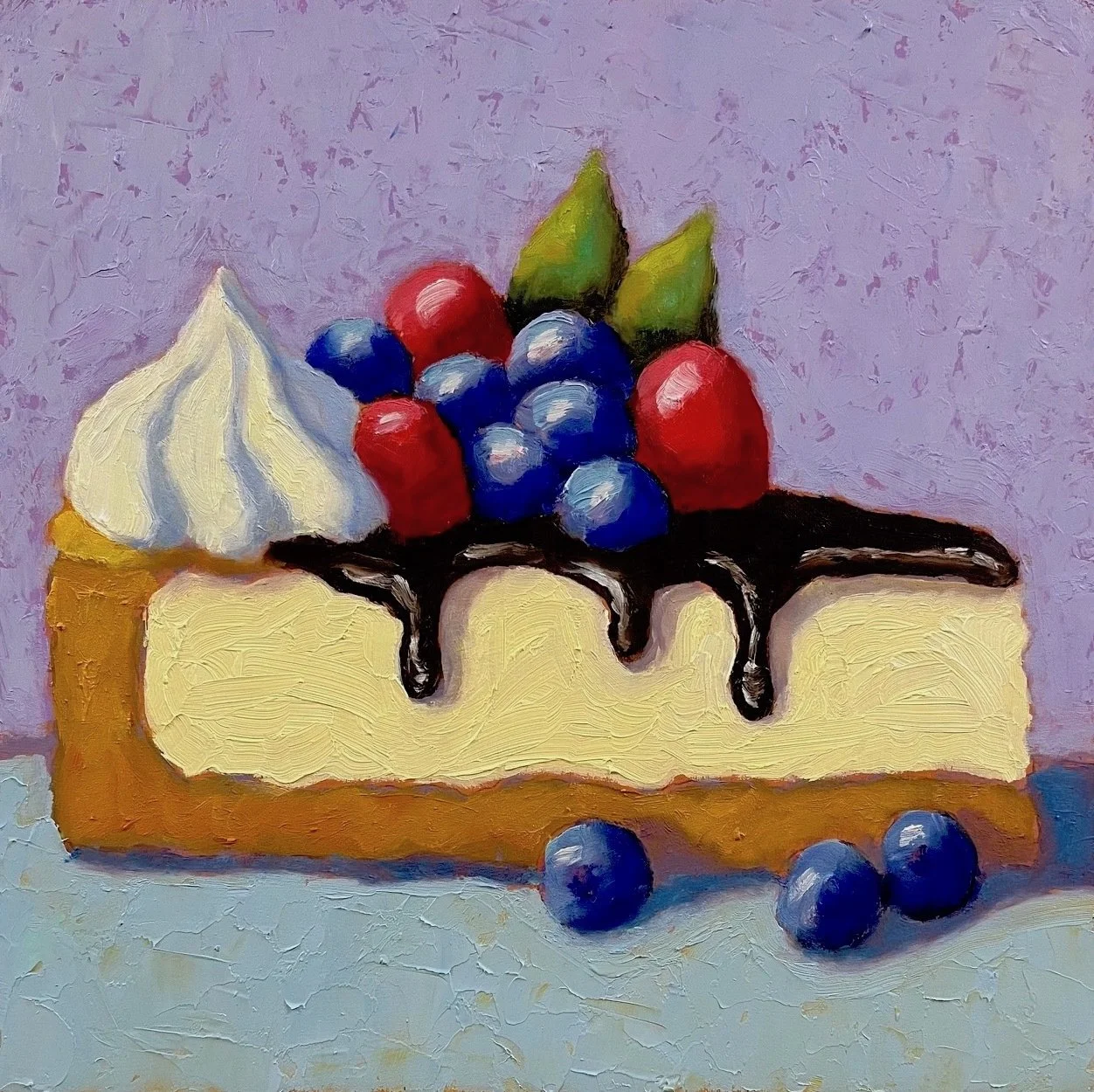 Topped with Berries by Pat Doherty