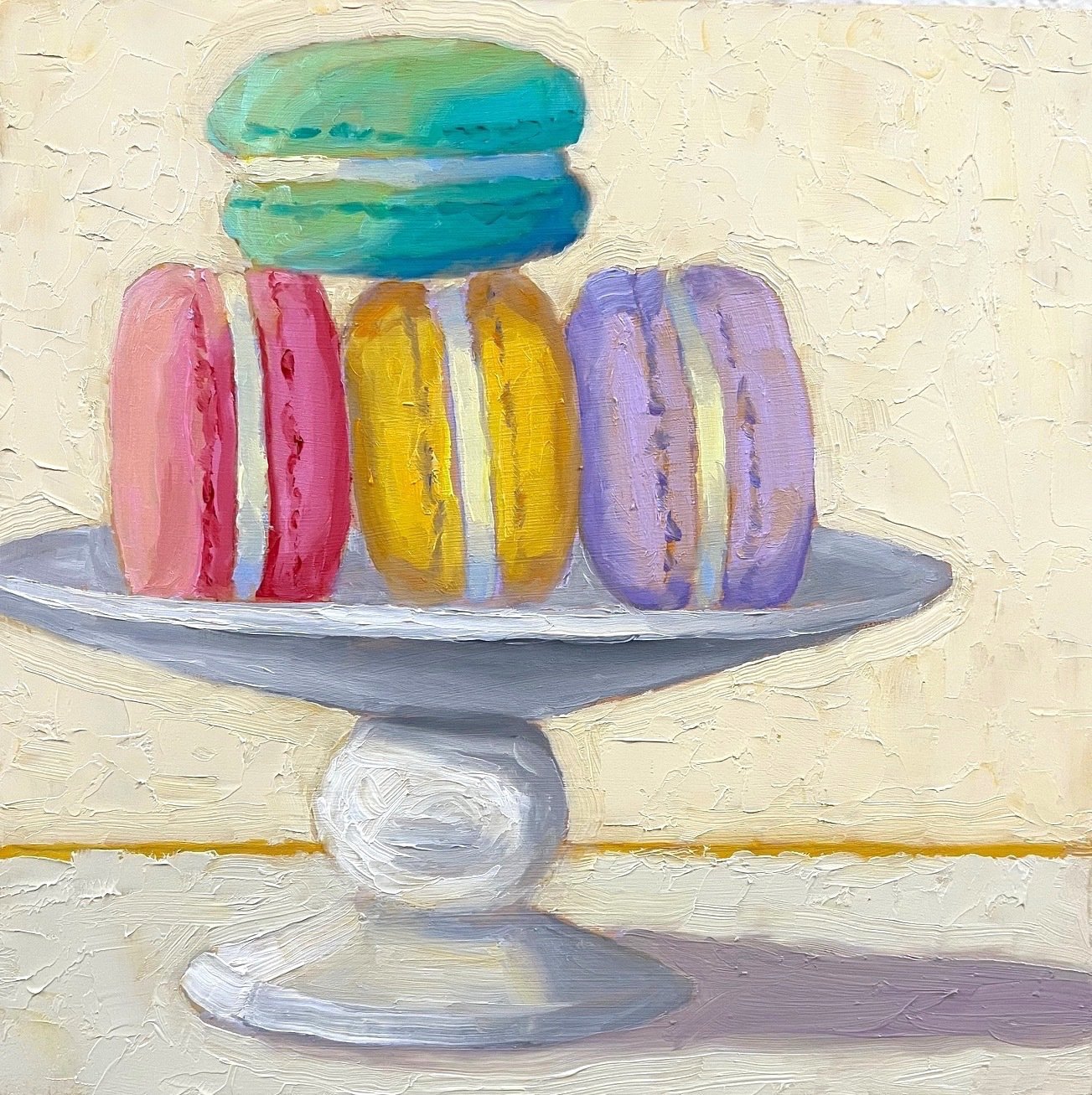 Four Macarons by Pat Doherty