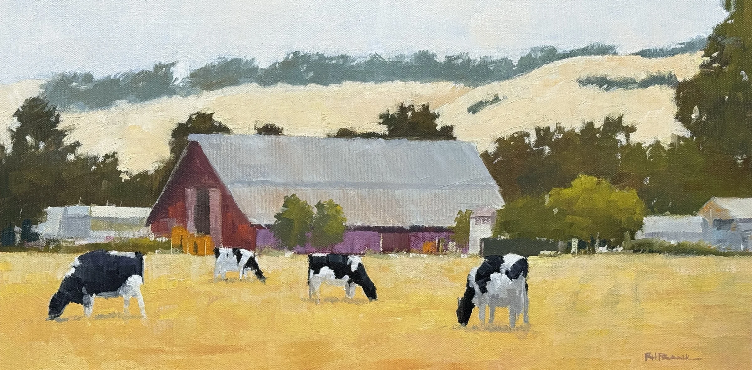 Red Barn & Grazing Cows 1020.jpg